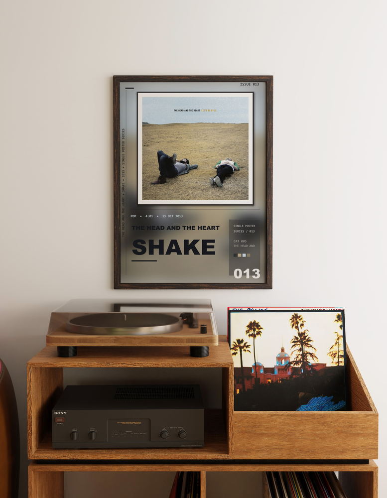 Music poster: The Head and the Heart - Shake