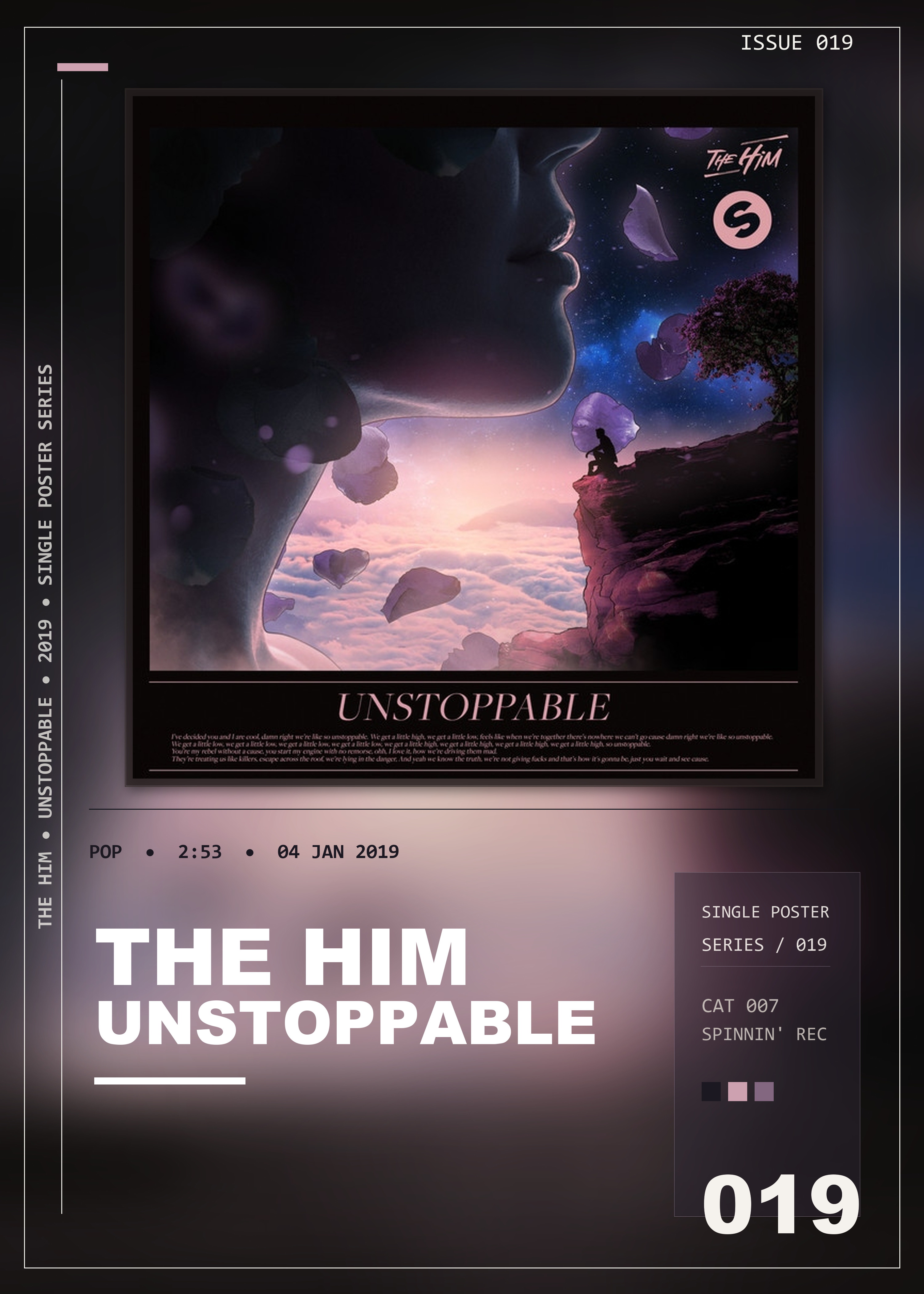 Music poster: The Him - Unstoppable