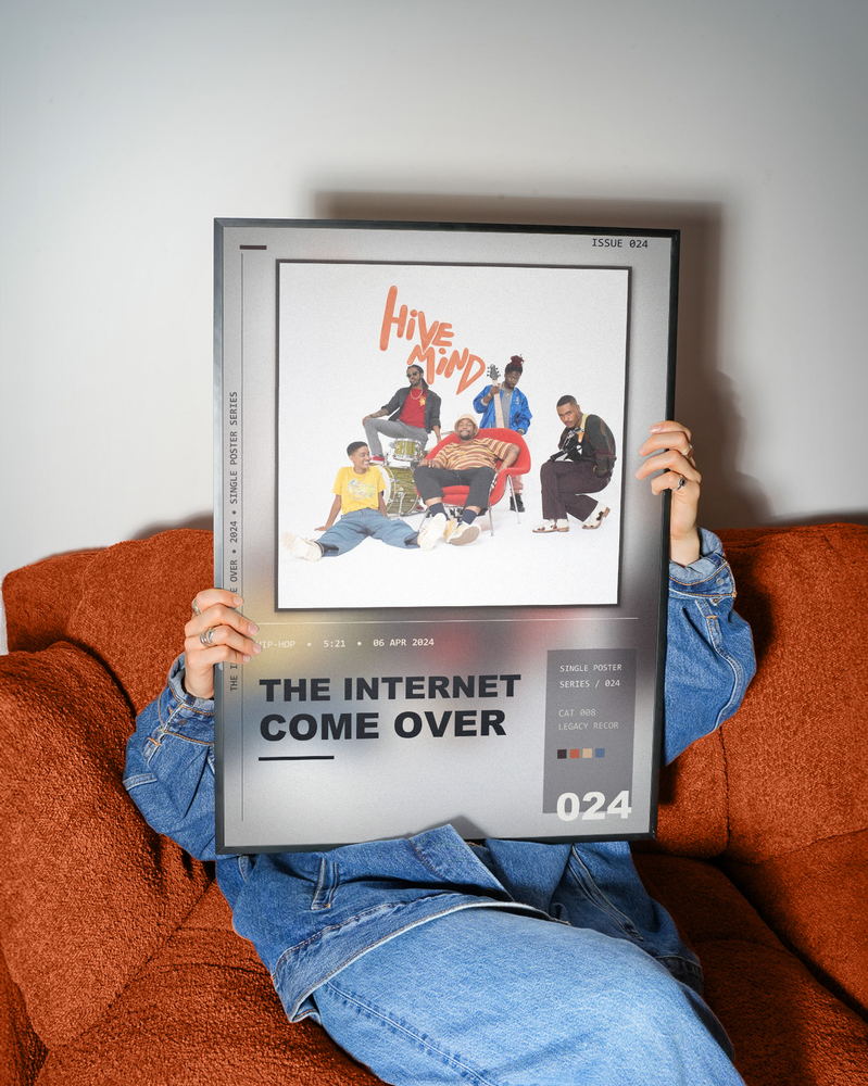 Music poster: The Internet - Come Over