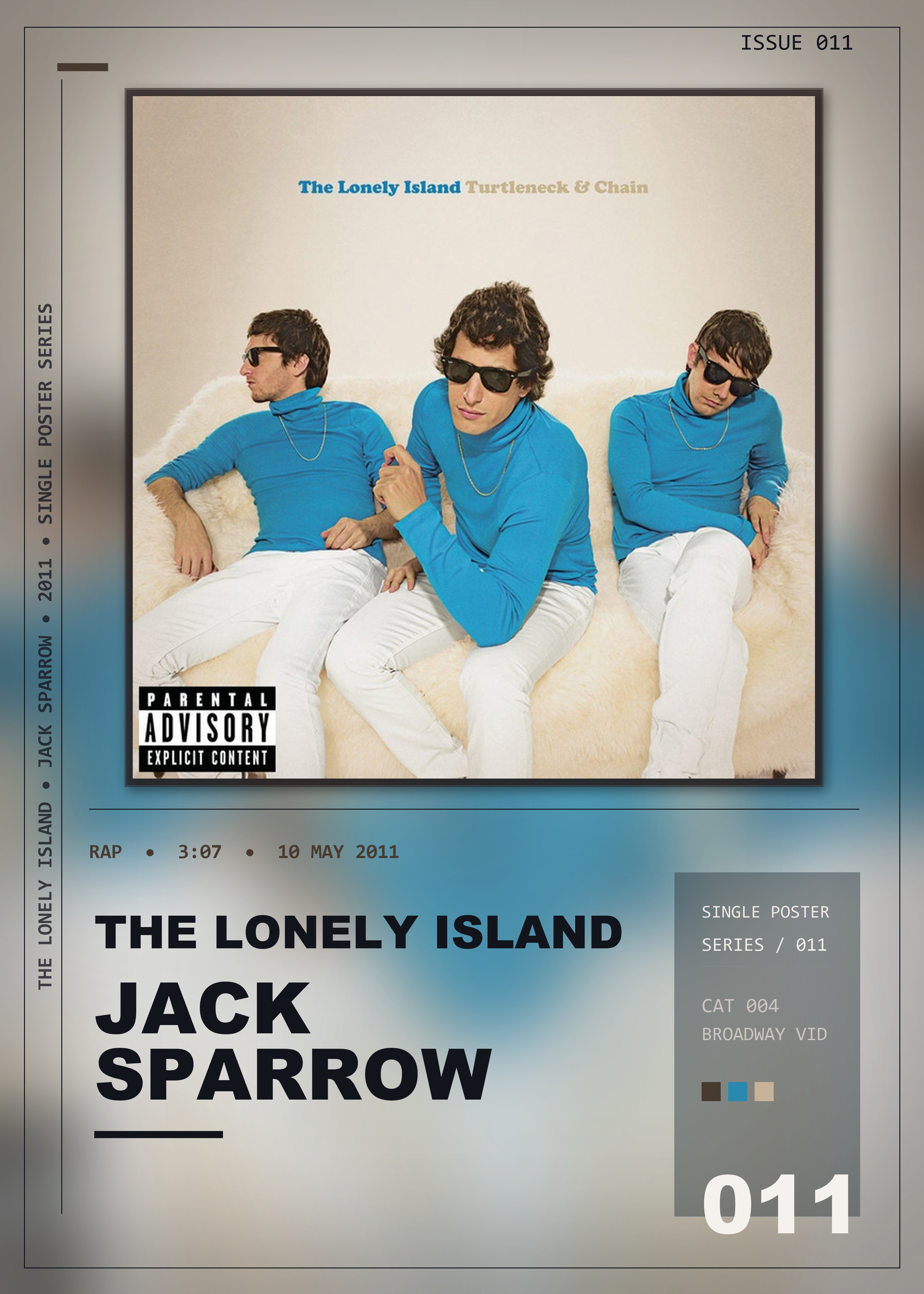 Music poster: The Lonely Island - Jack Sparrow