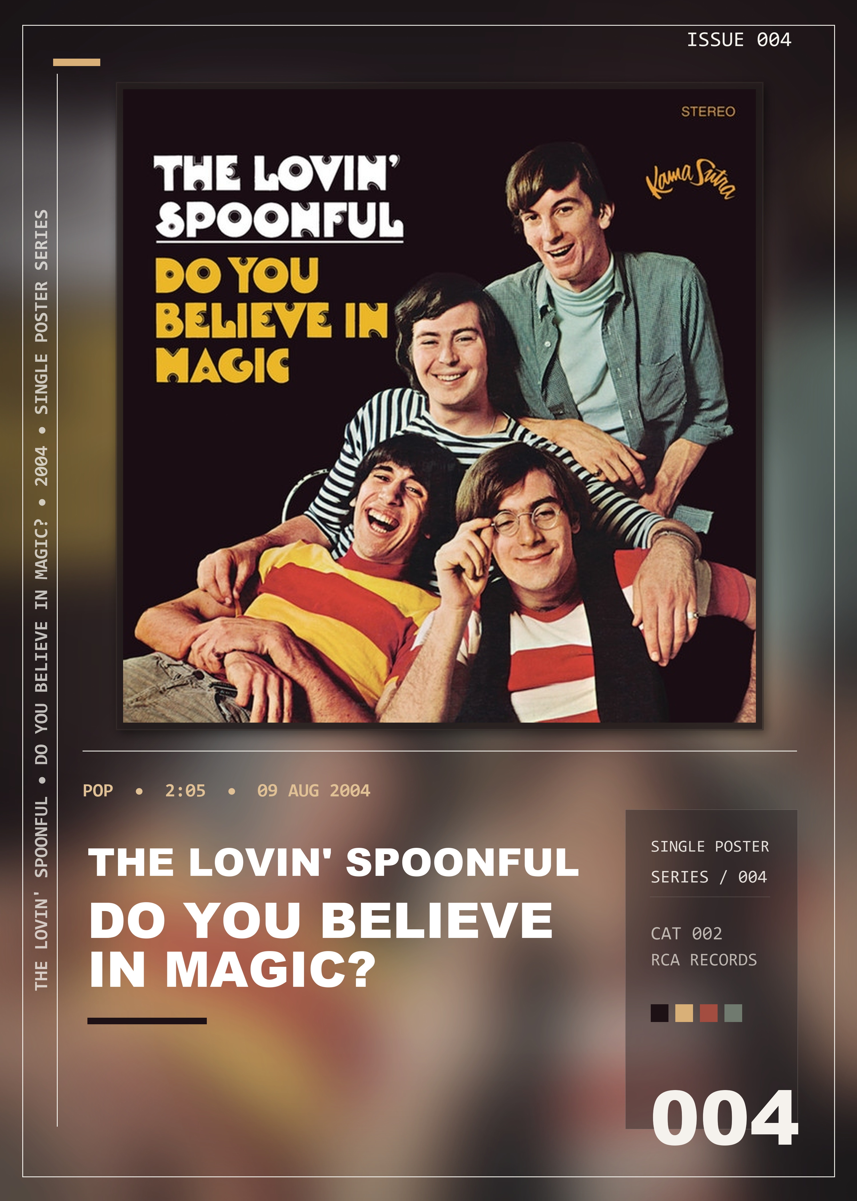 Music poster: The Lovin Spoonful - Do You Believe in Magic