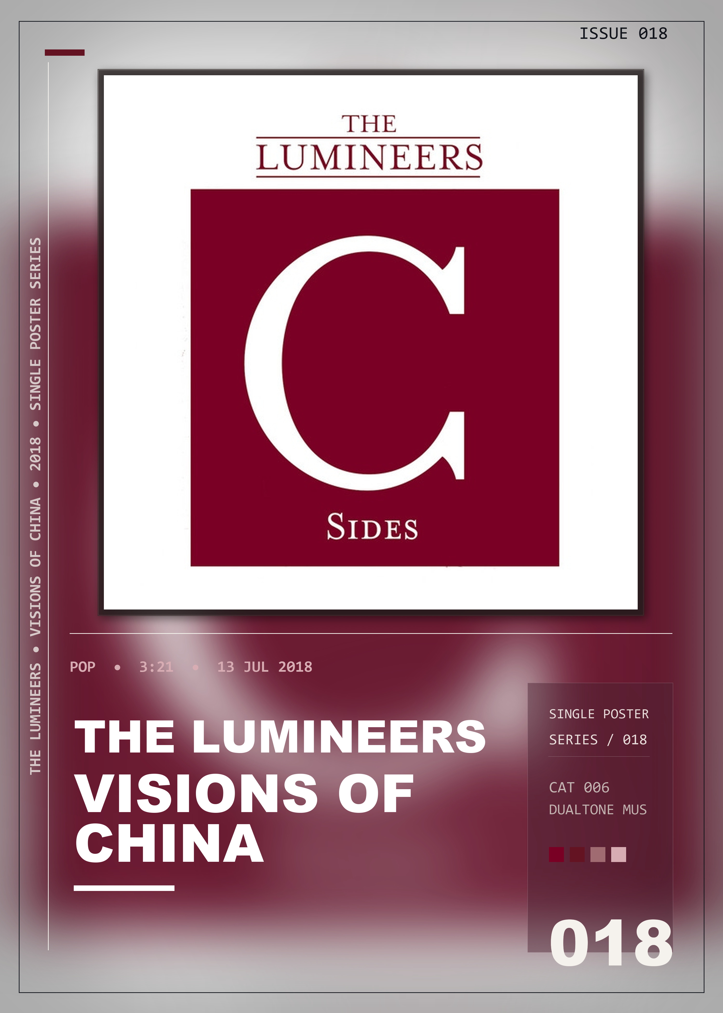 Music poster: The Lumineers - Visions of China
