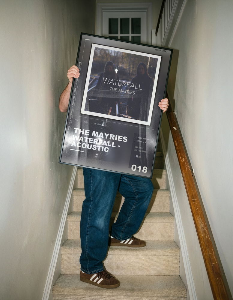 Music poster: The Mayries - Waterfall - Acoustic