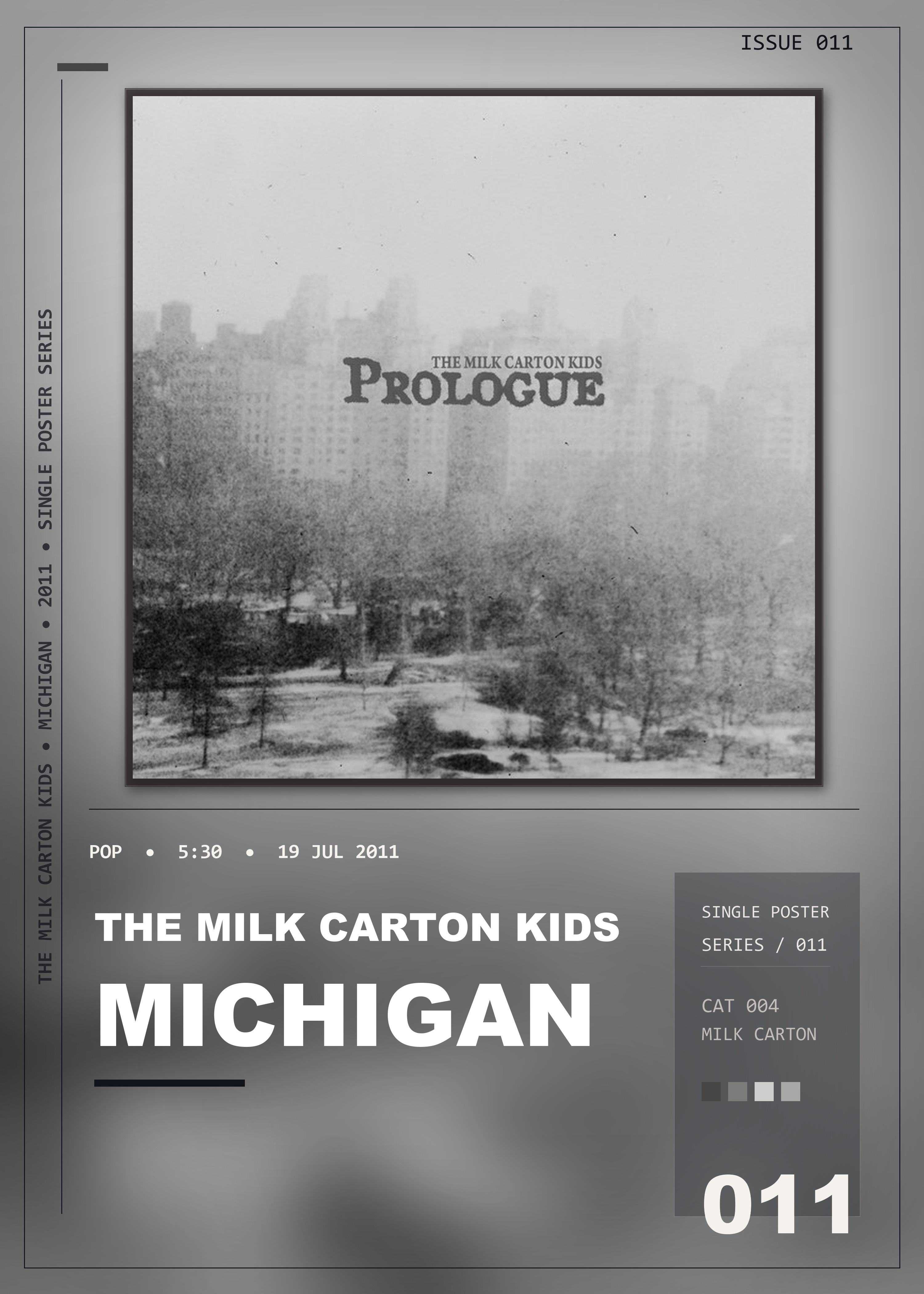 Music poster: The Milk Carton Kids - Michigan