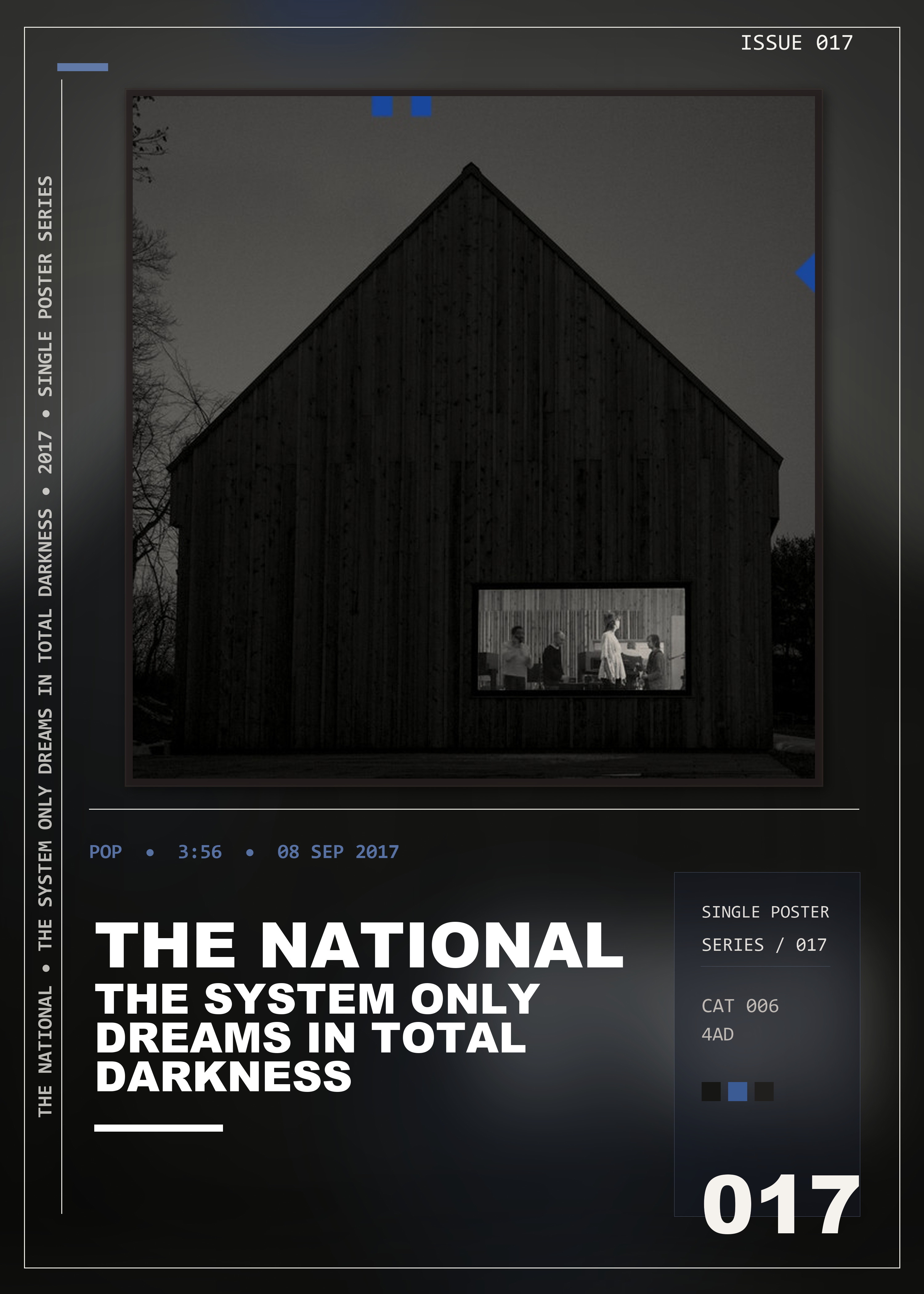 Music poster: The National - The System Only Dreams in Total Darkness