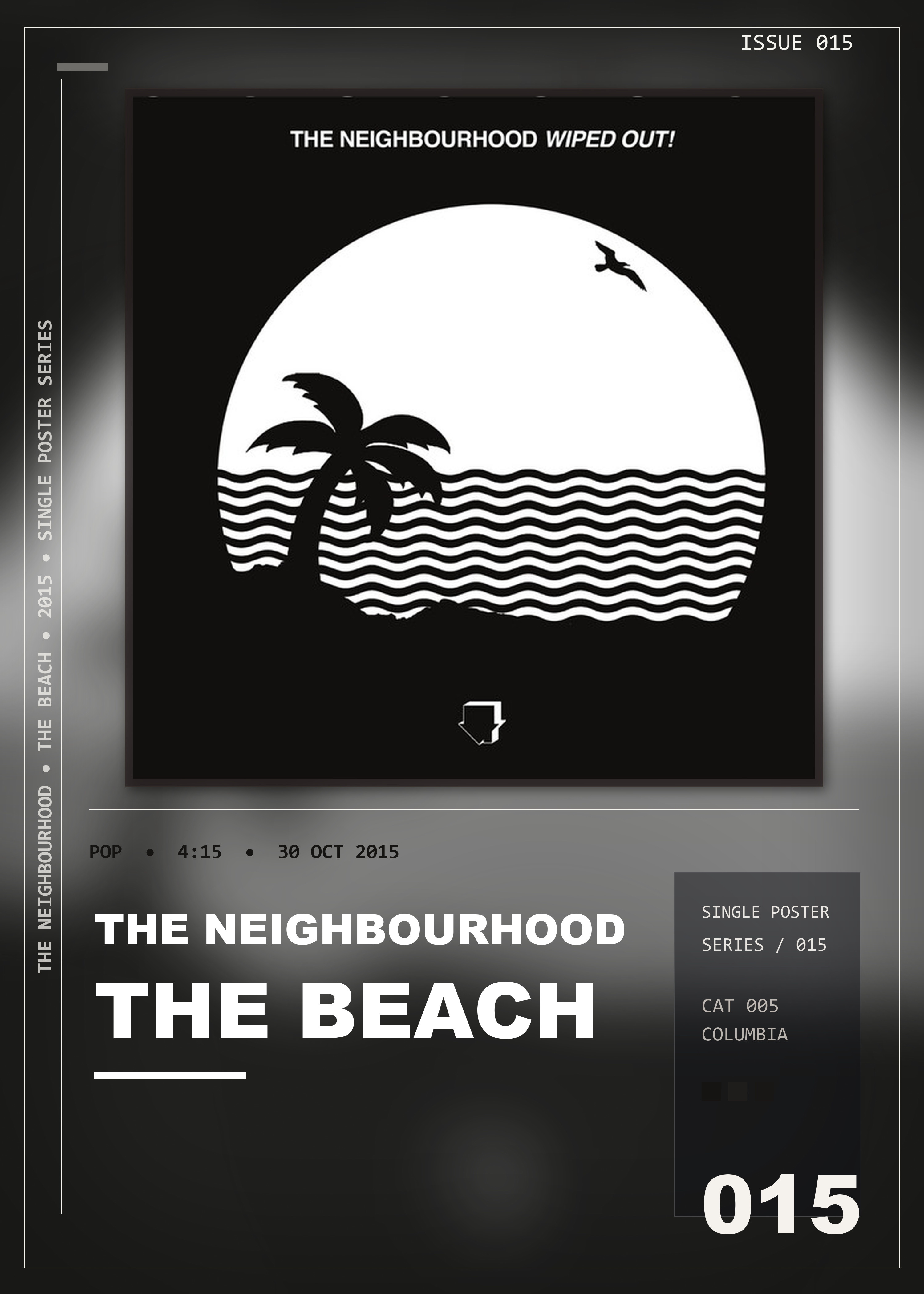 Music poster: The Neighbourhood - The Beach