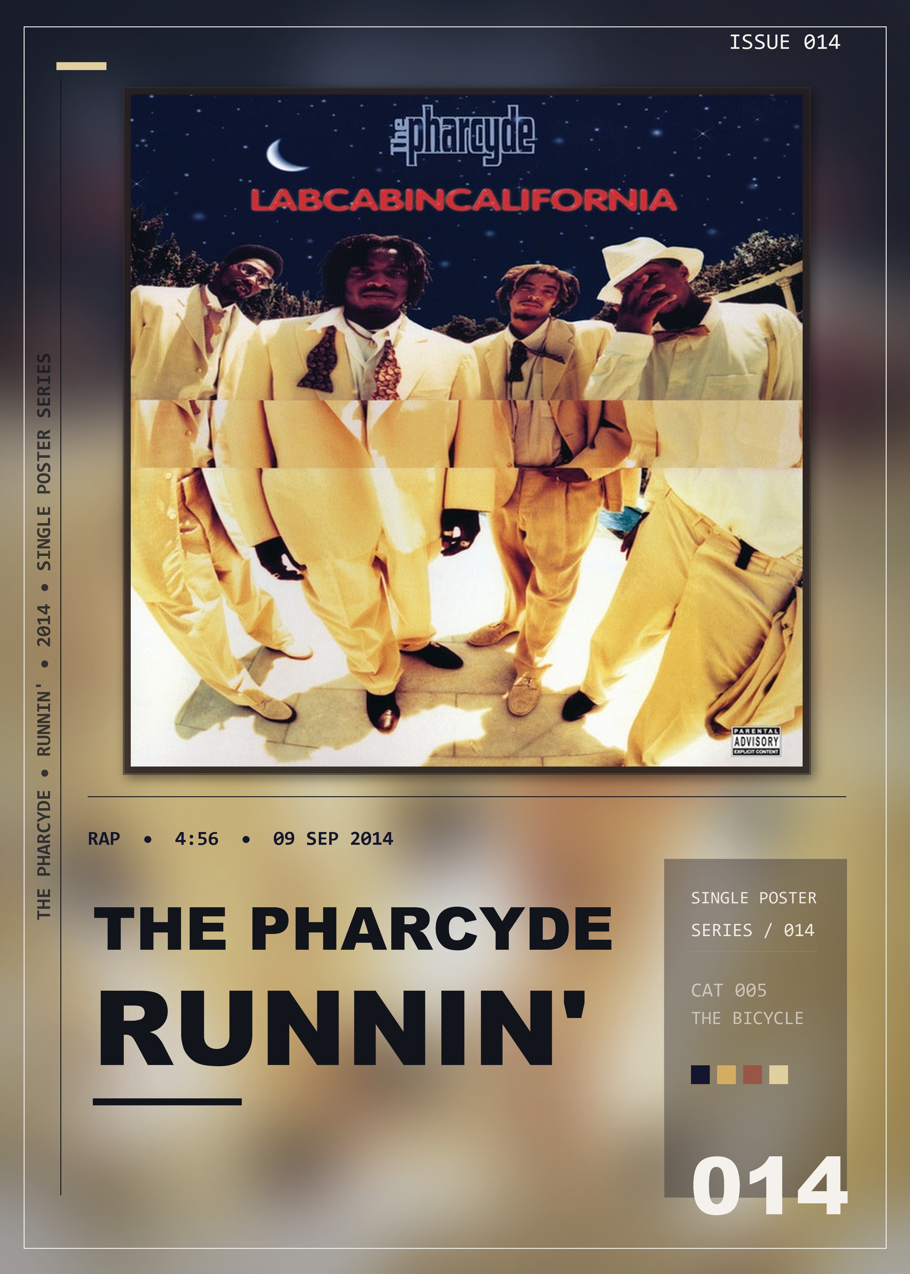 Music poster: The Pharcyde - Runnin