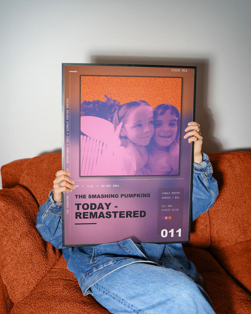 Music poster: The Smashing Pumpkins - Today - Remastered