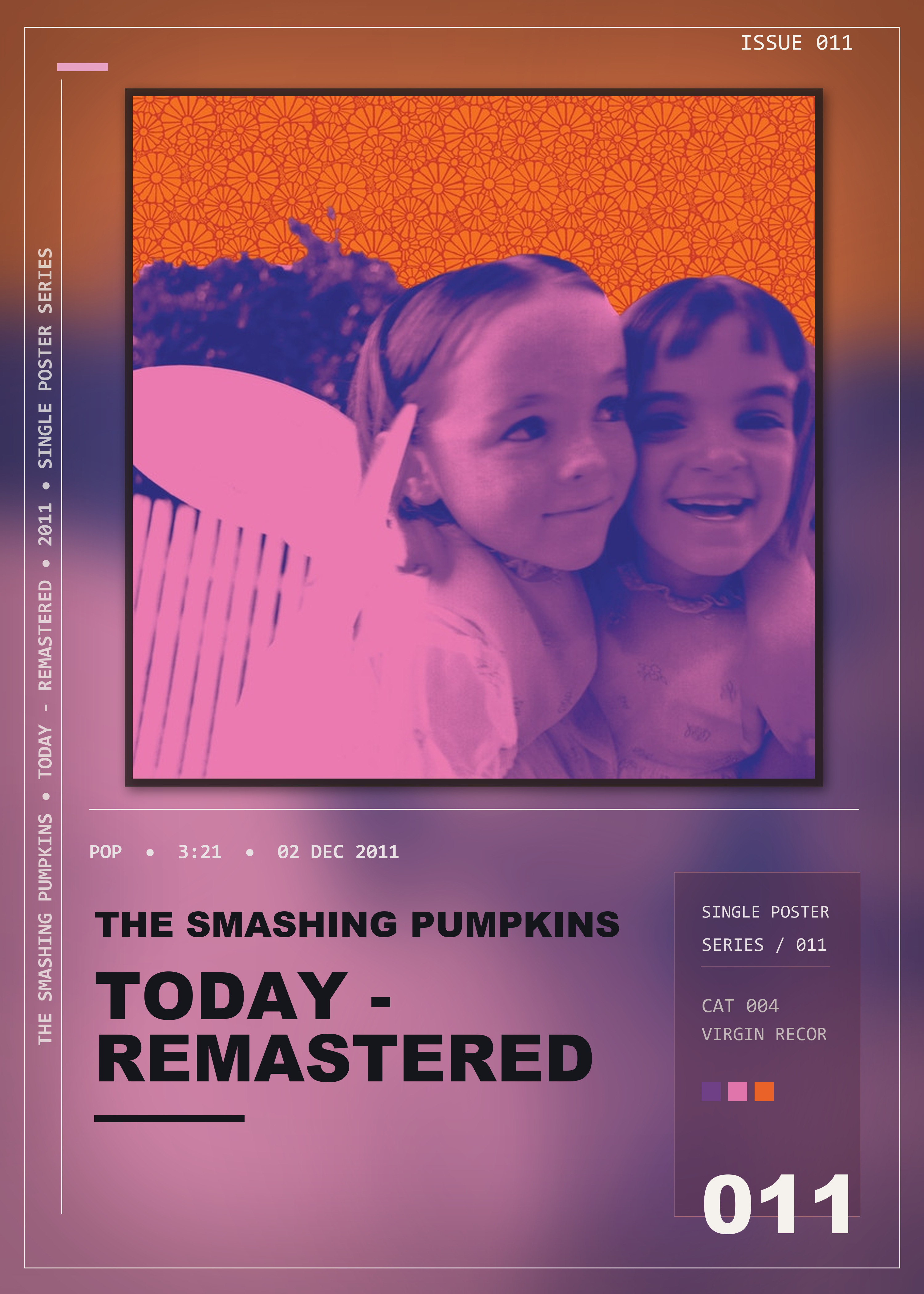 Music poster: The Smashing Pumpkins - Today - Remastered