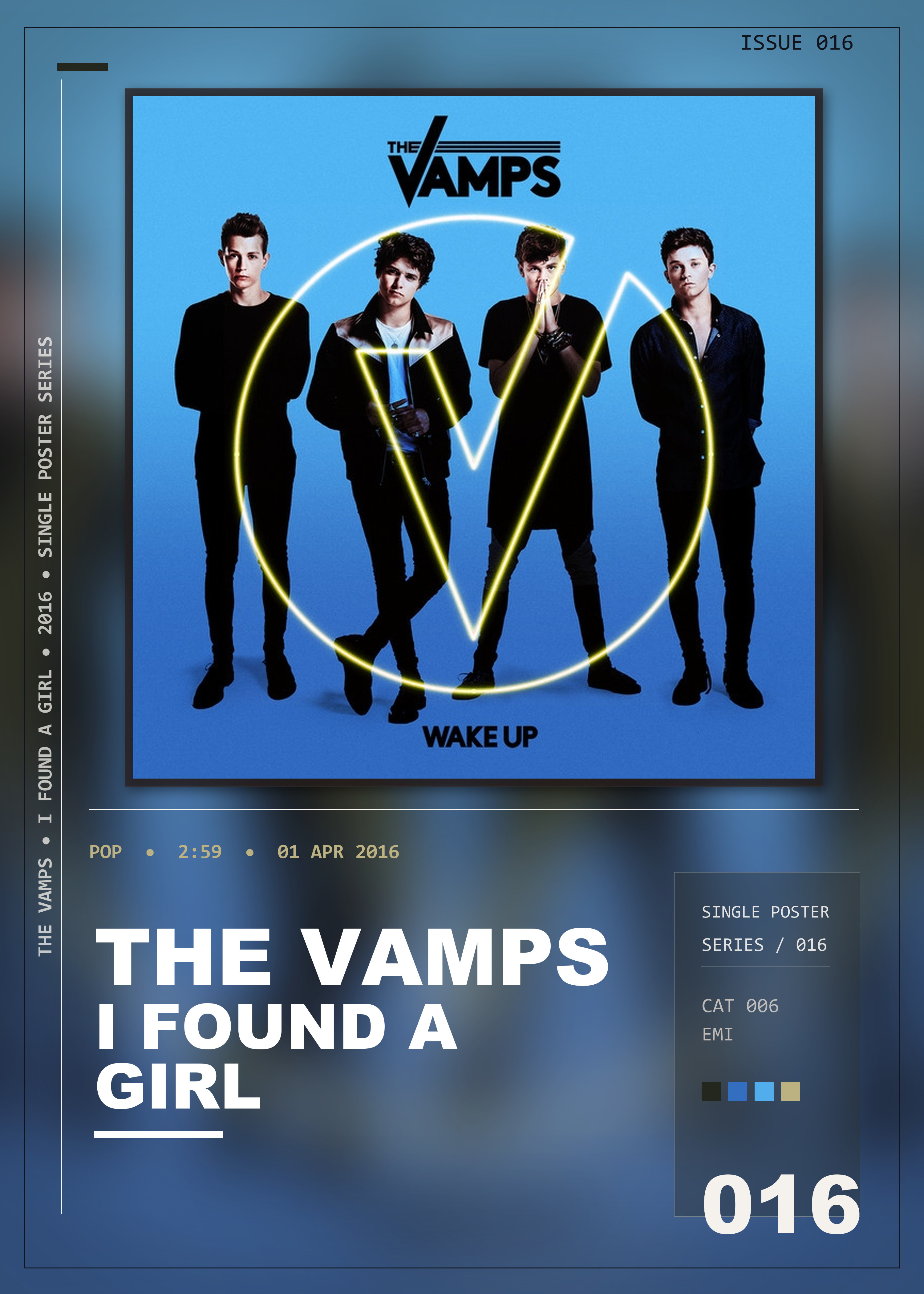 Music poster: The Vamps - I Found A Girl