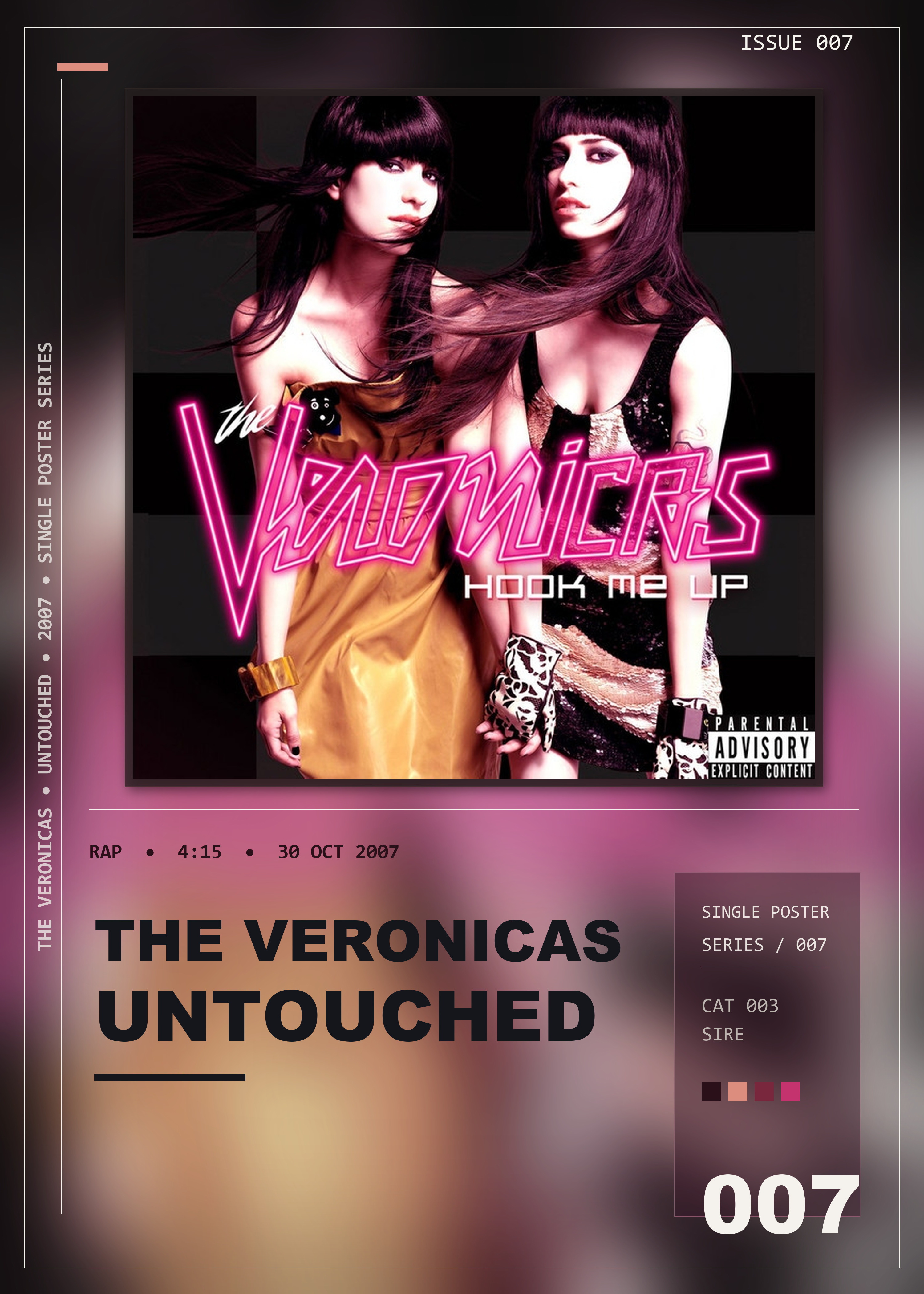 Music poster: The Veronicas - Untouched