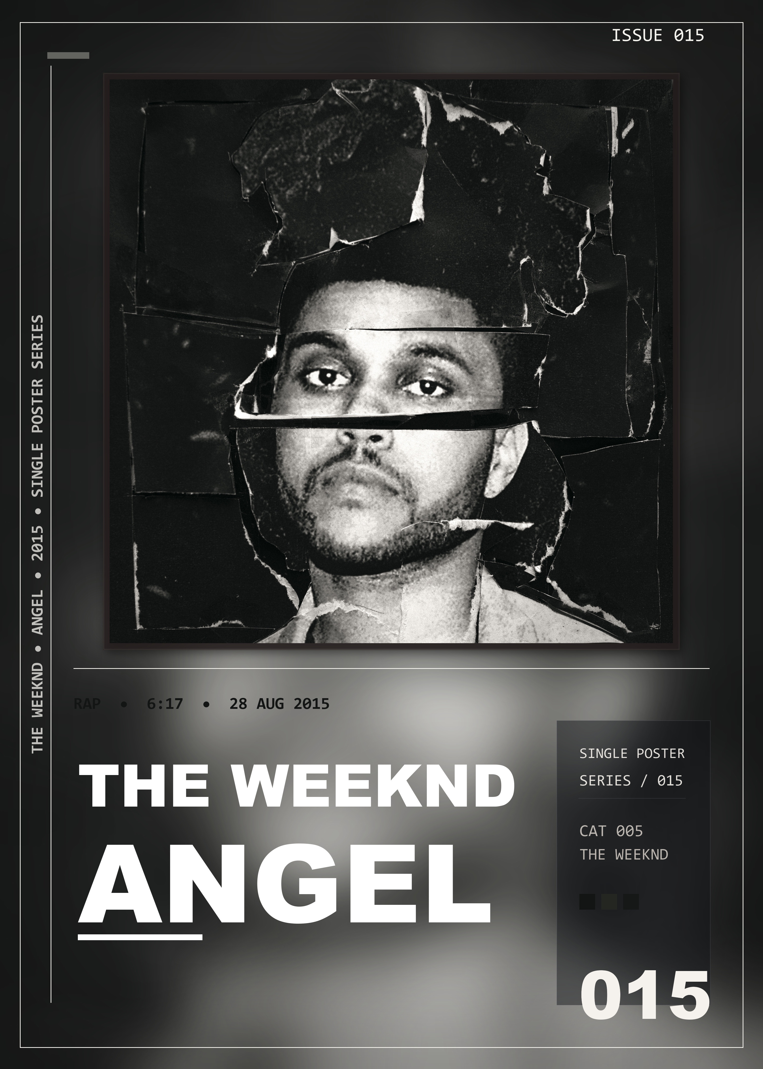 Music poster: The Weeknd - Angel