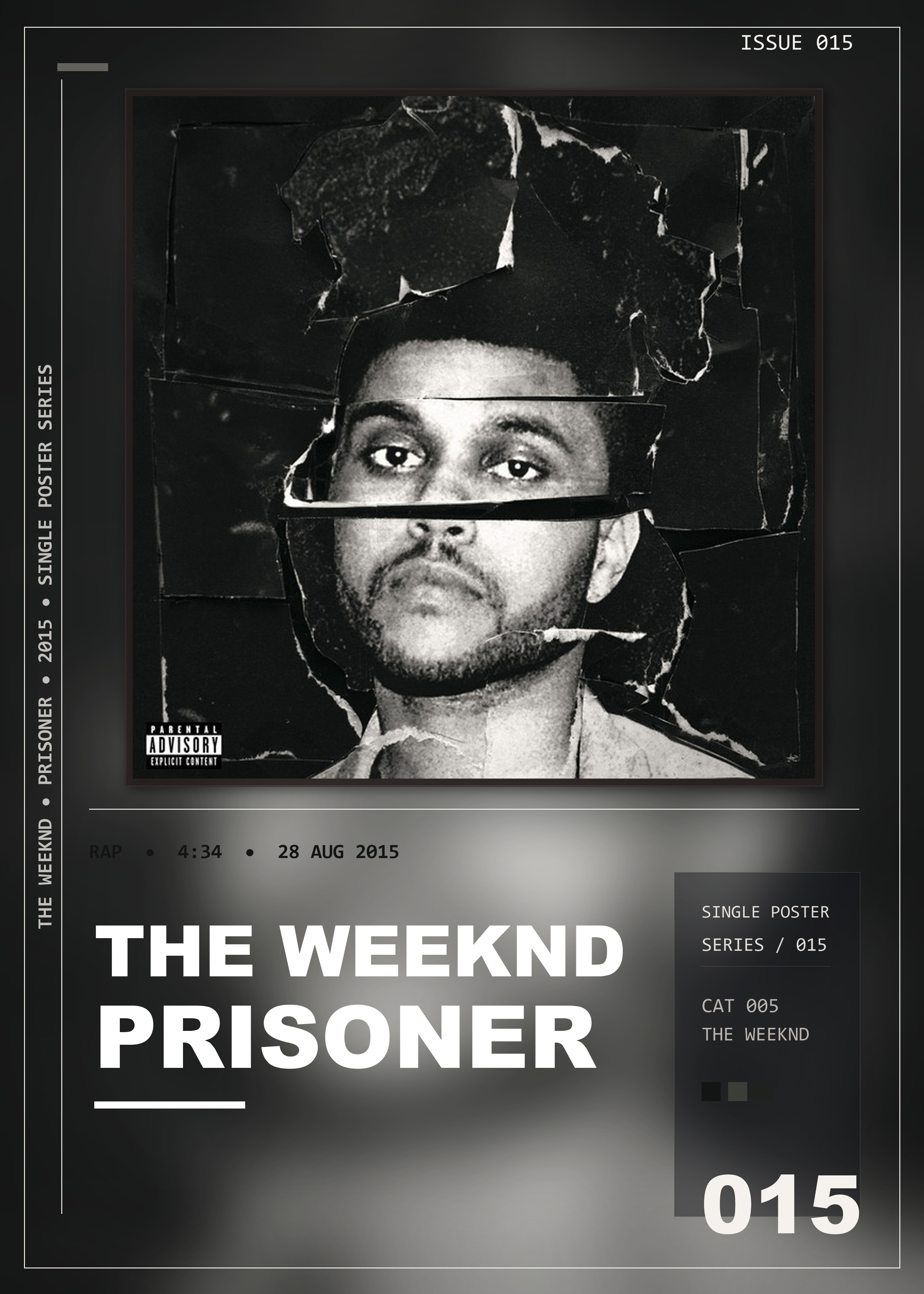 Music poster: The Weeknd - Prisoner