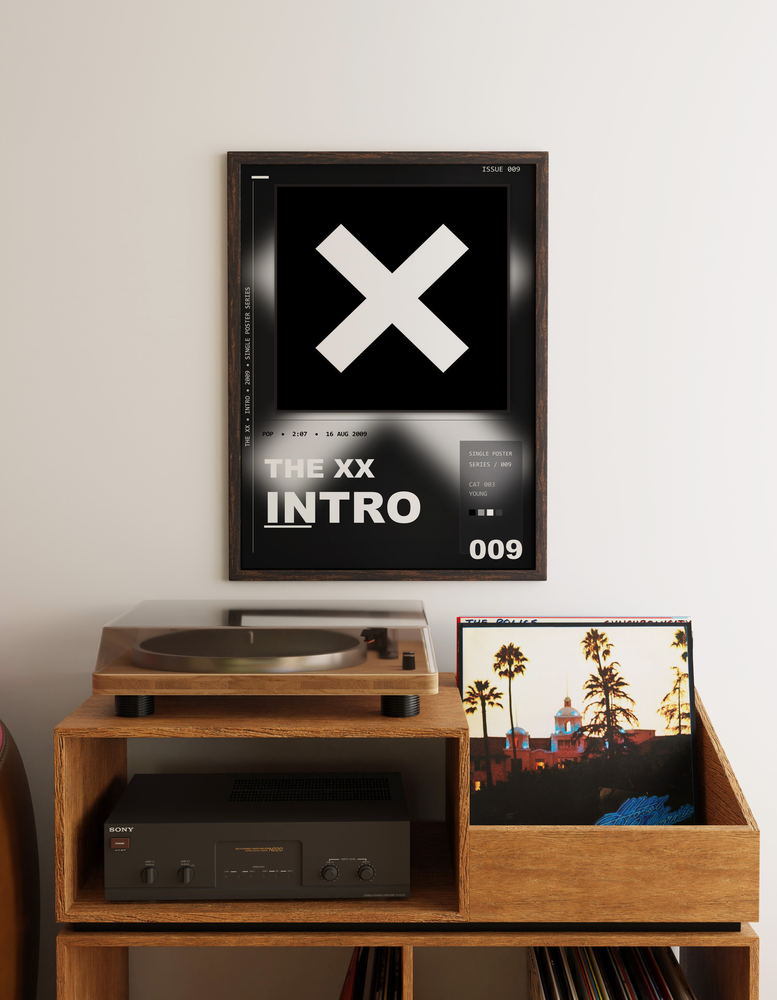 Music poster: The xx - Intro