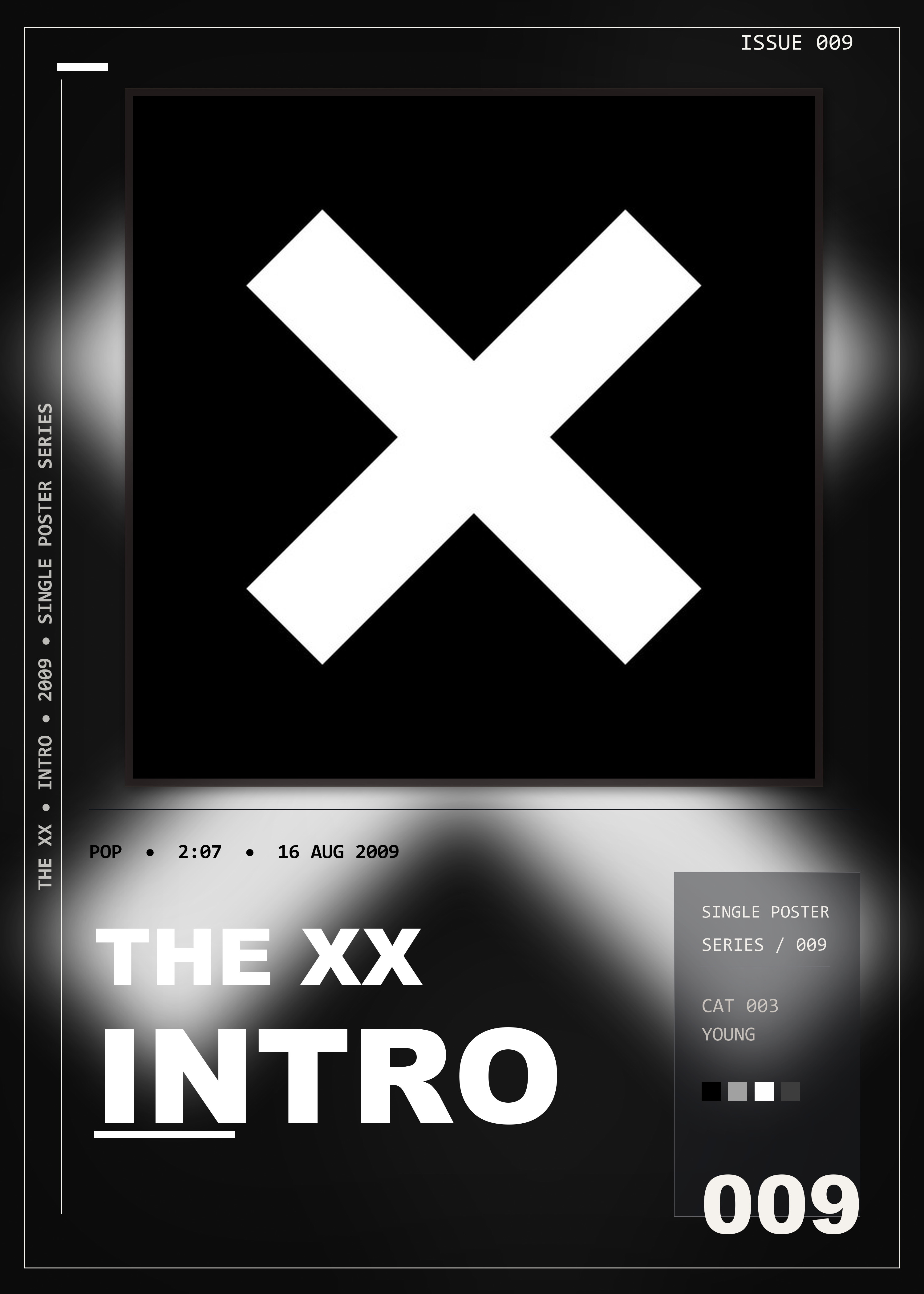 Music poster: The xx - Intro