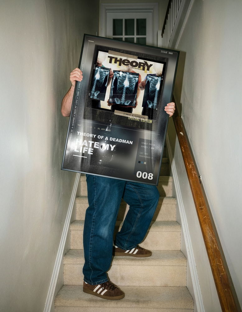 Music poster: Theory of a Deadman - Hate My Life