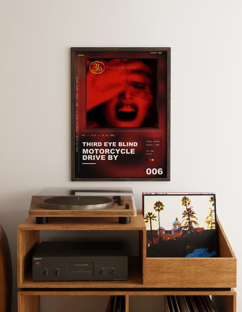 Music poster: Third Eye Blind - Motorcycle Drive By