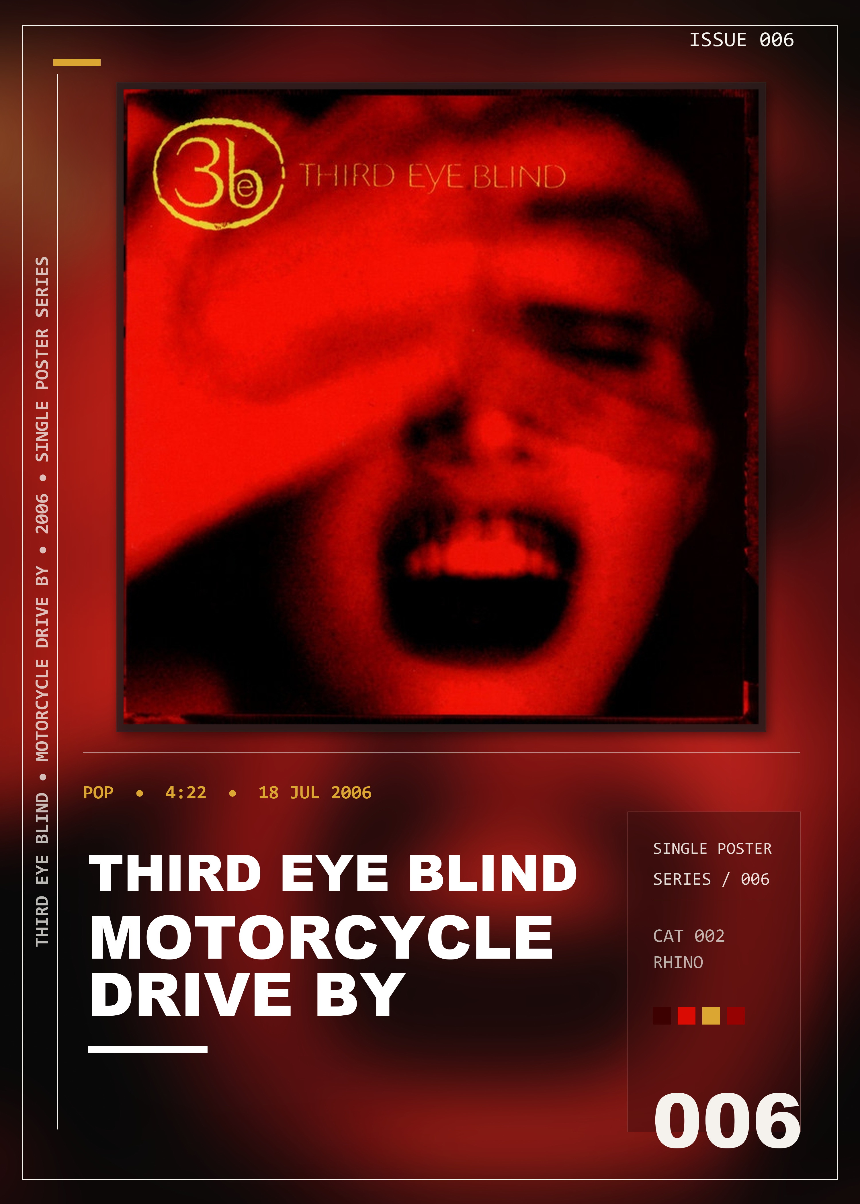 Music poster: Third Eye Blind - Motorcycle Drive By