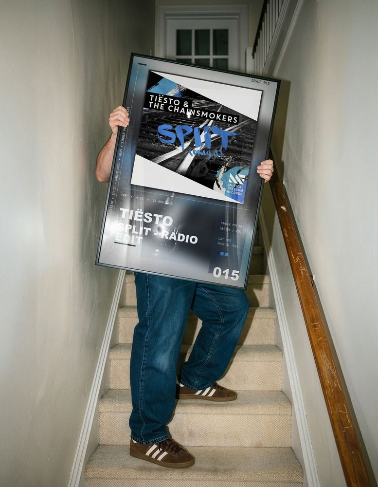 Music poster: Tiësto - Split Only U - Radio Edit