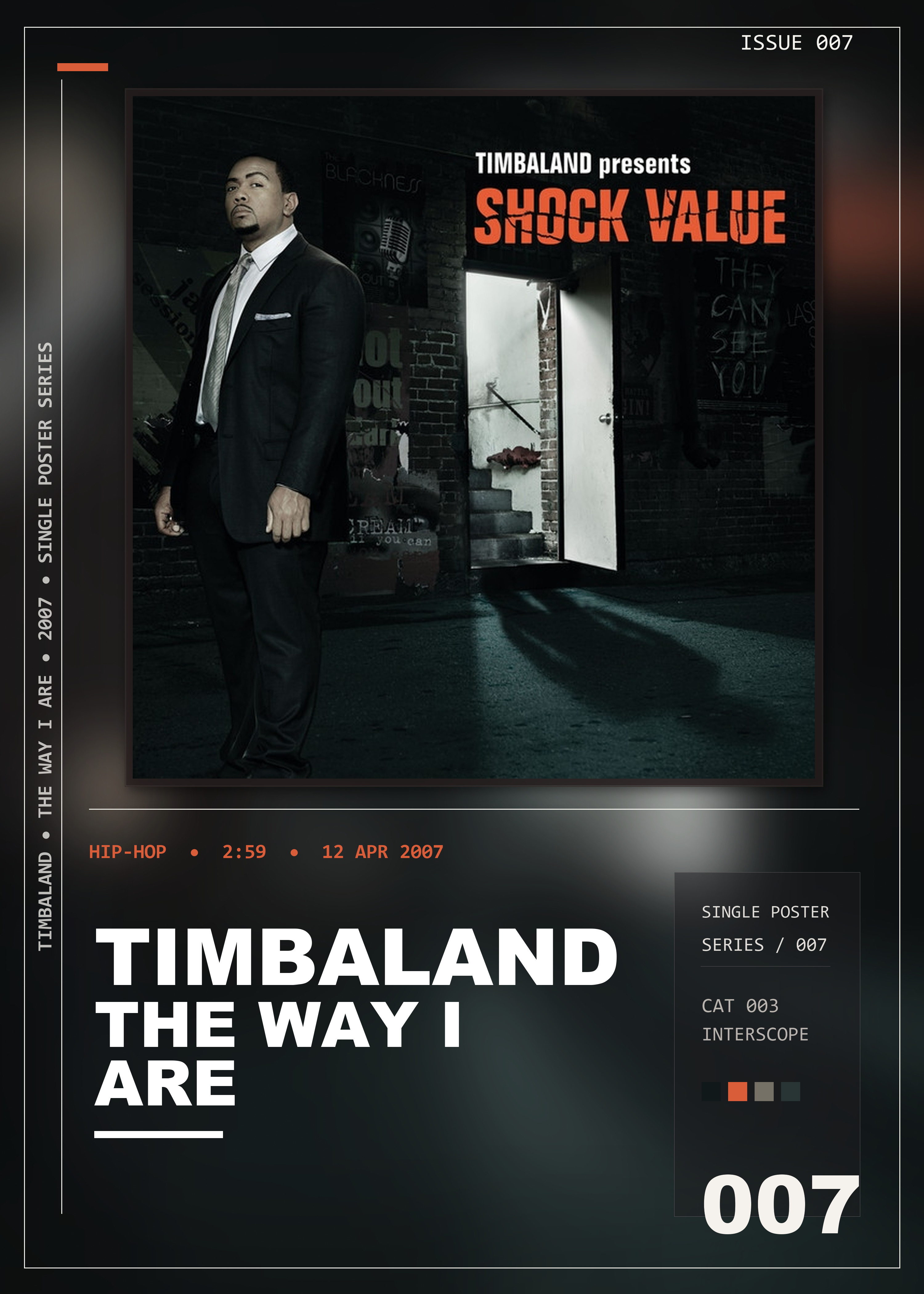 Music poster: Timbaland - The Way I Are