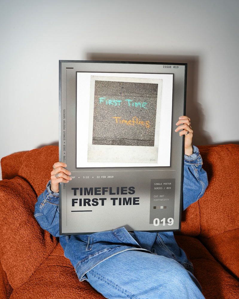 Music poster: Timeflies - First Time