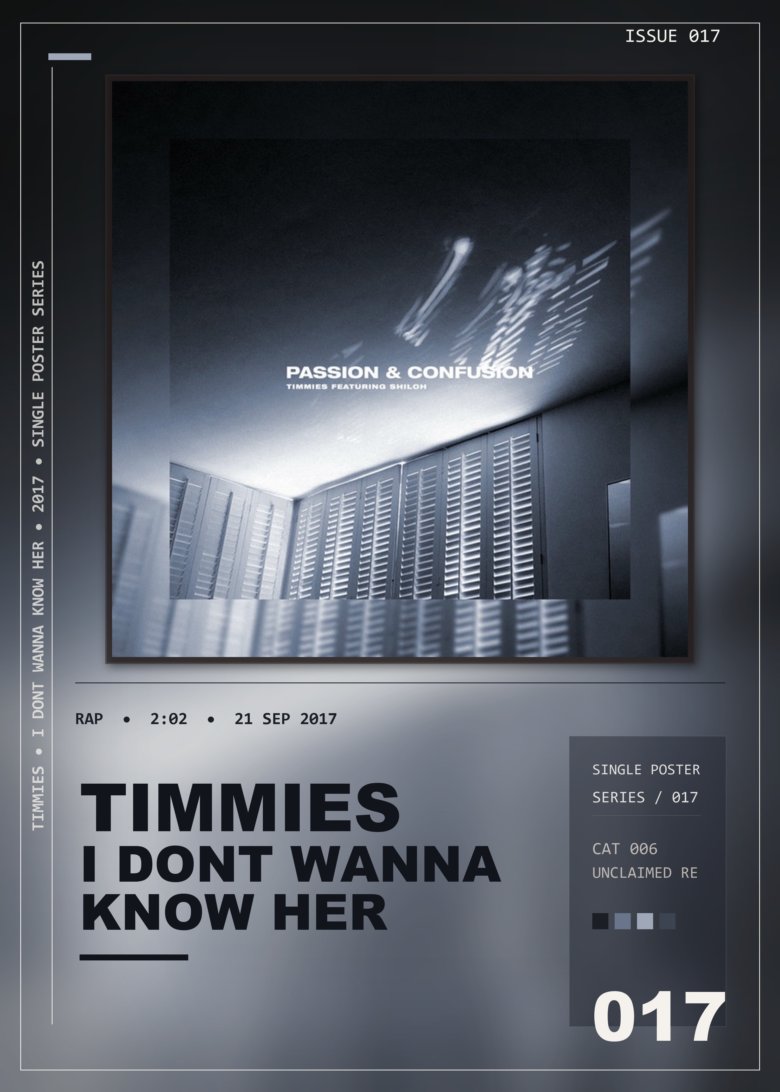 Music poster: Timmies - I Dont Wanna Know Her