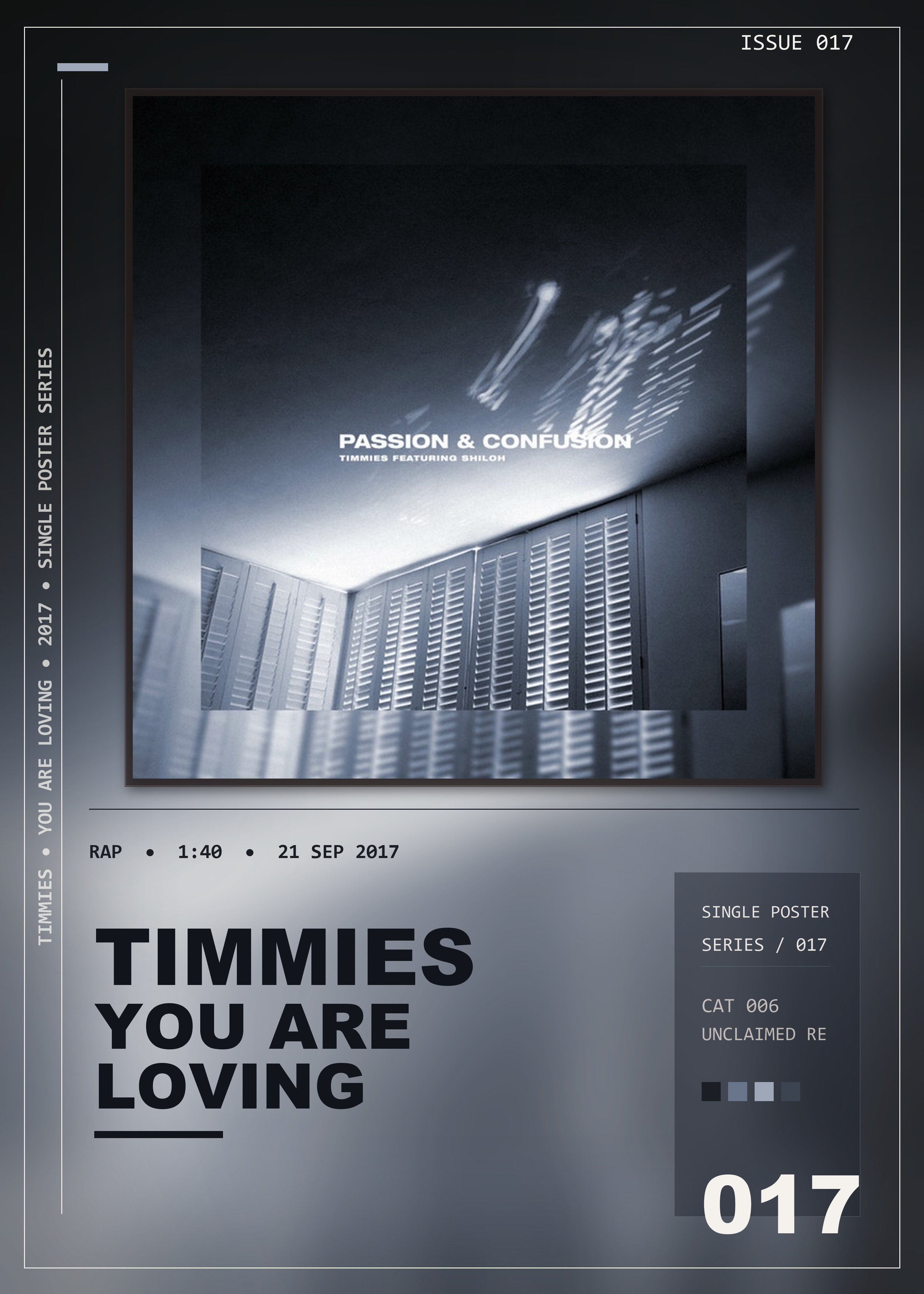 Music poster: Timmies - You Are Loving