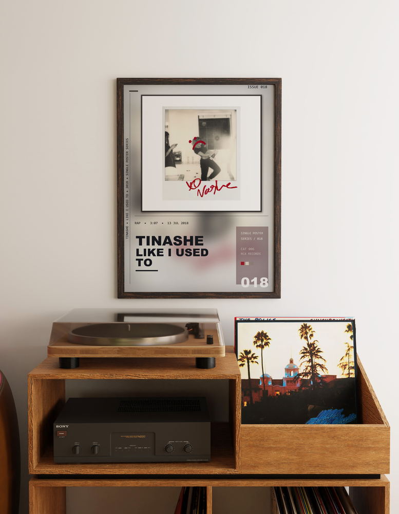 Music poster: Tinashe - Like I Used To