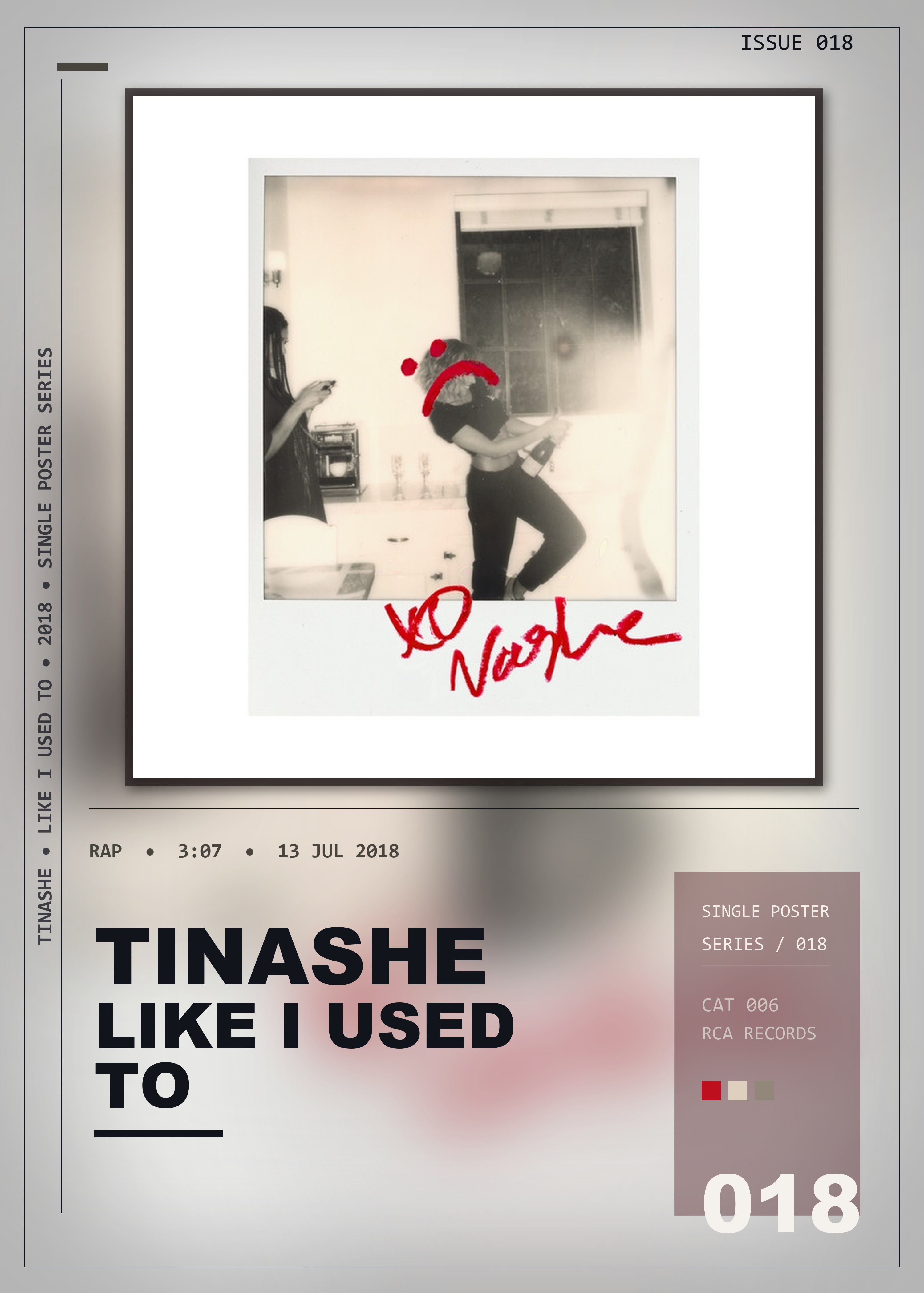 Music poster: Tinashe - Like I Used To