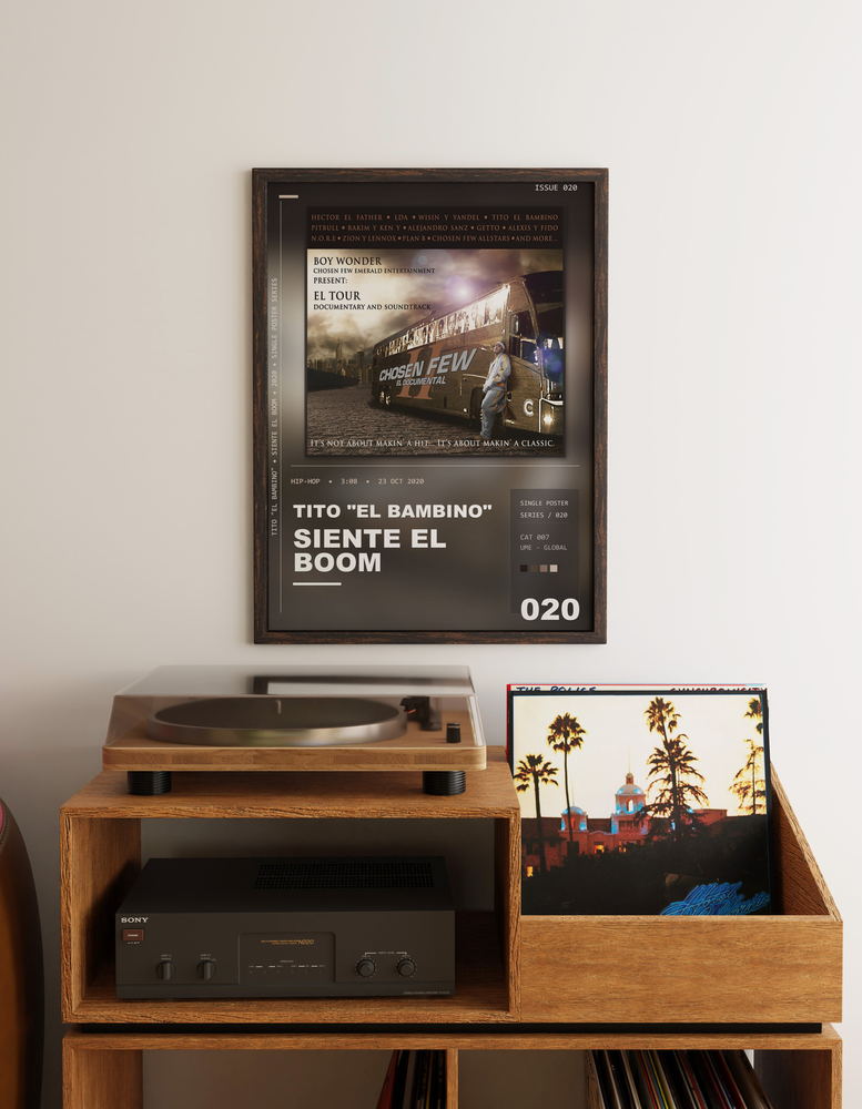 Music poster: Tito El Bambino - Siente El Boom