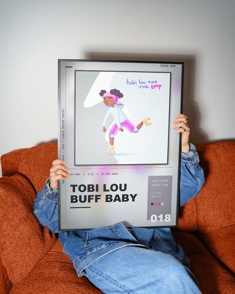 Music poster: Tobi Lou - Buff Baby