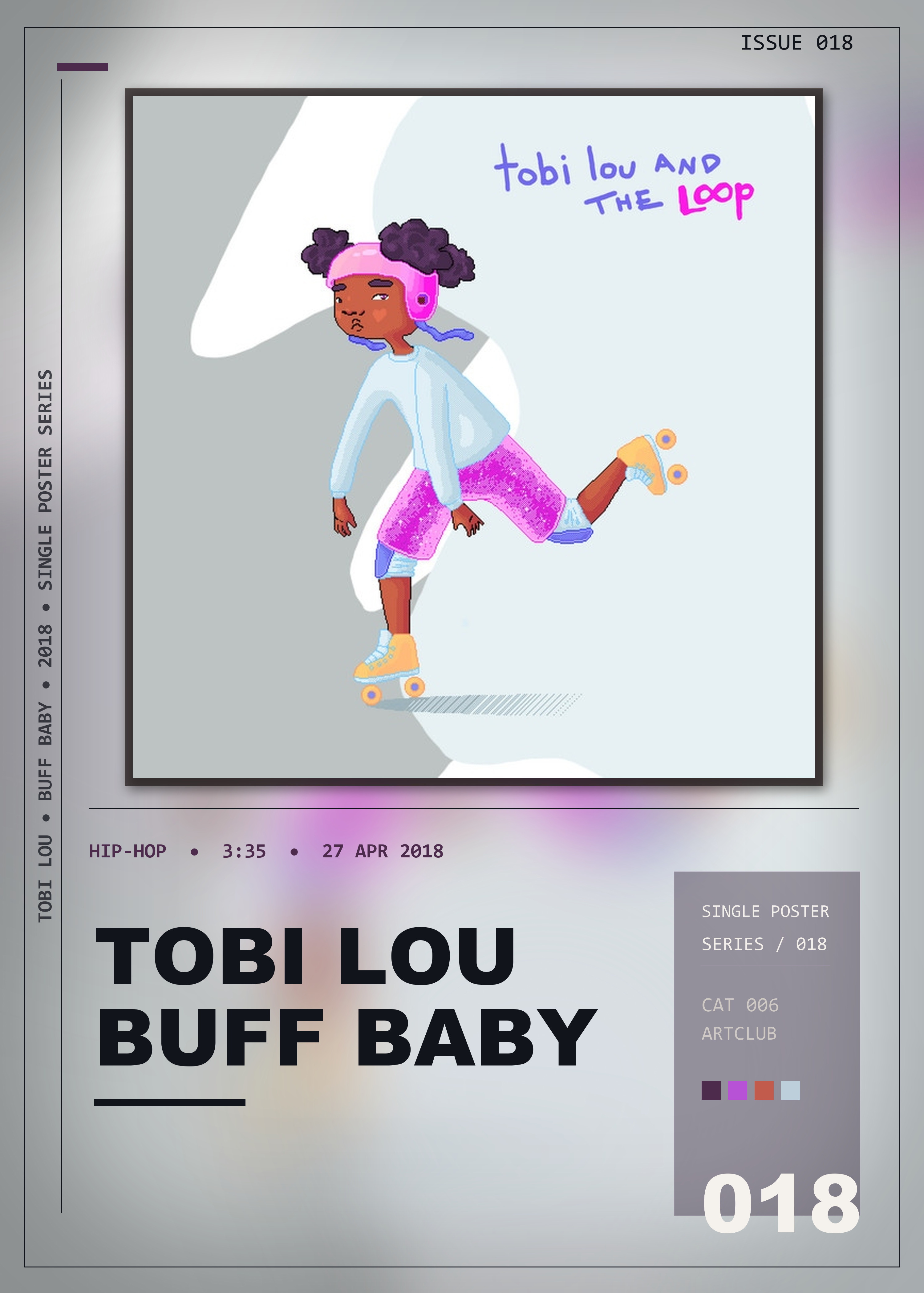 Music poster: Tobi Lou - Buff Baby