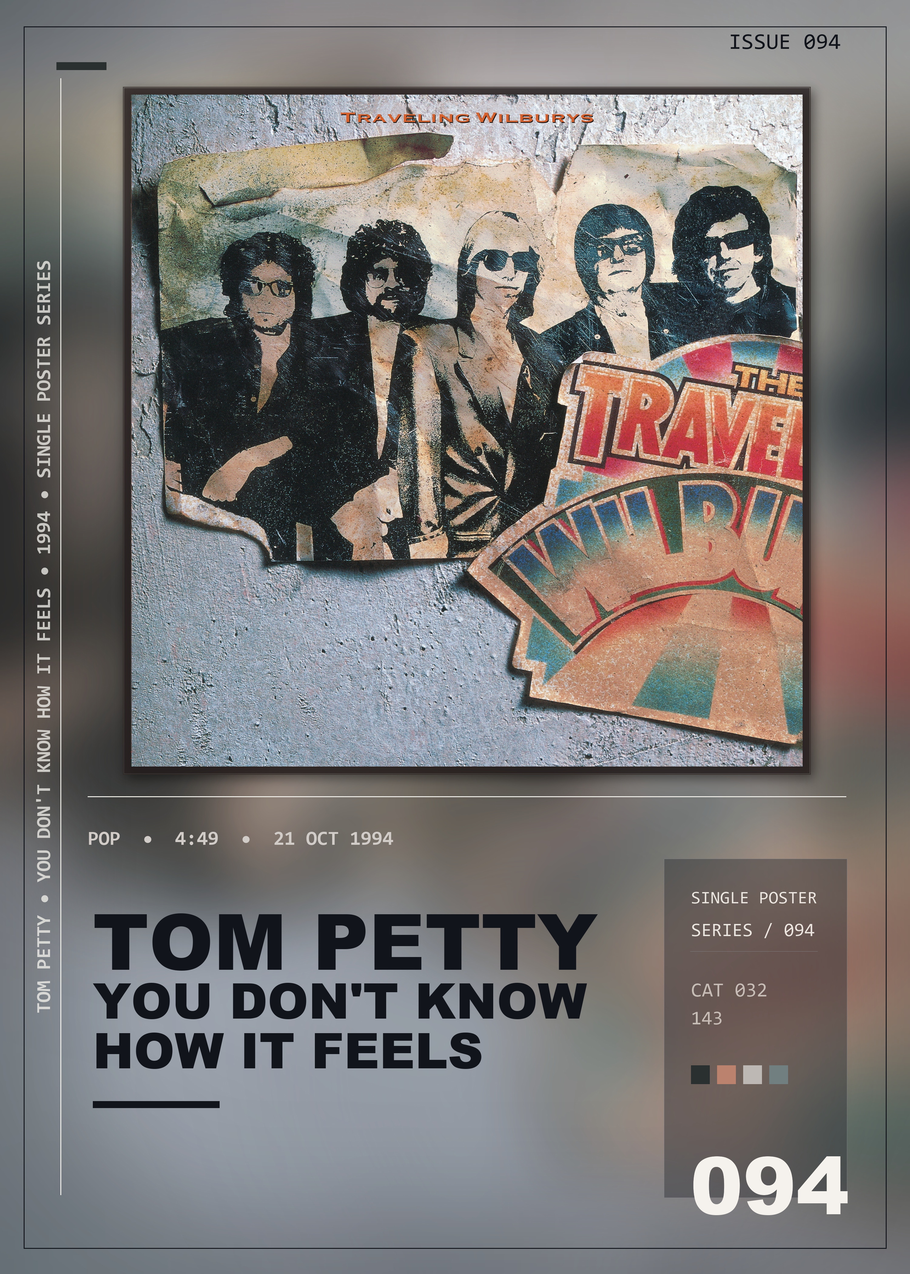 Music poster: Tom Petty - You Dont Know How It Feels