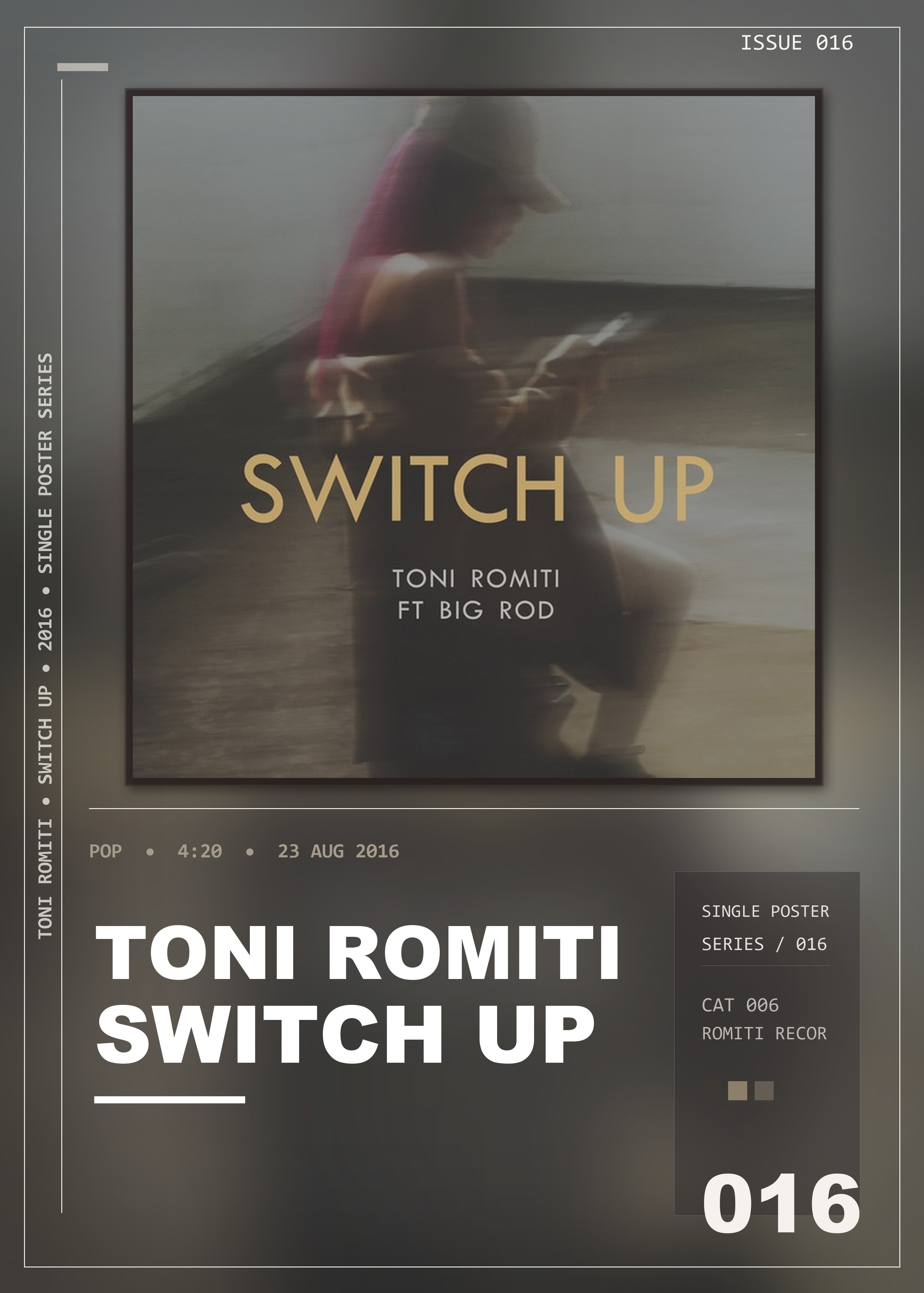 Music poster: Toni Romiti - Switch Up