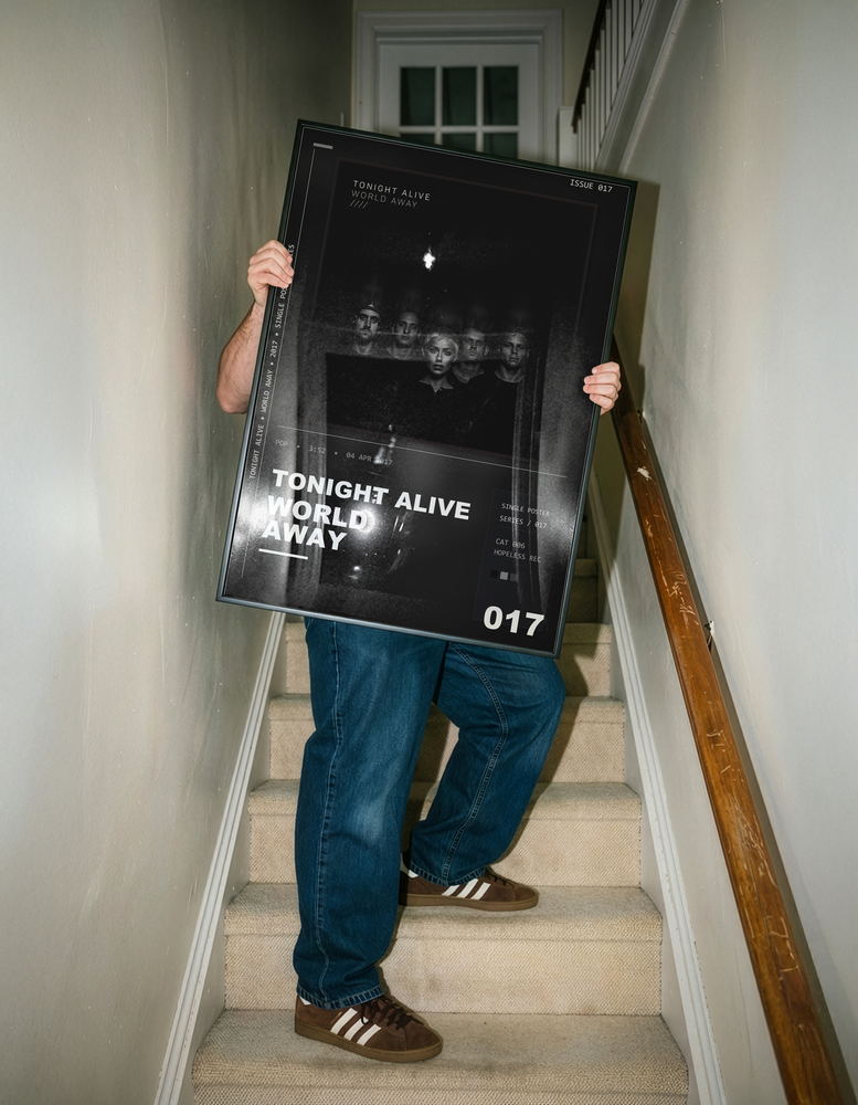 Music poster: Tonight Alive - World Away