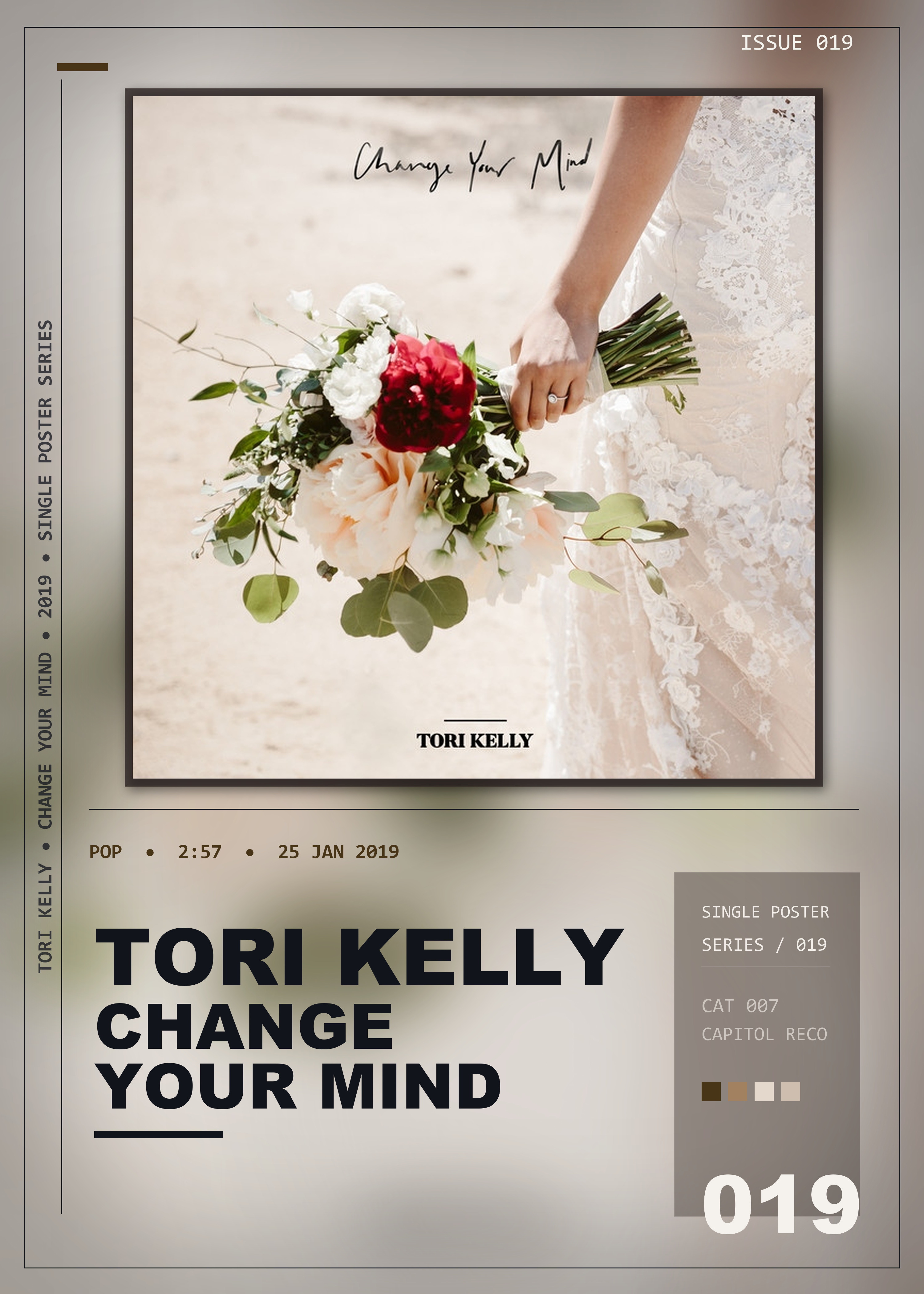 Music poster: Tori Kelly - Change Your Mind