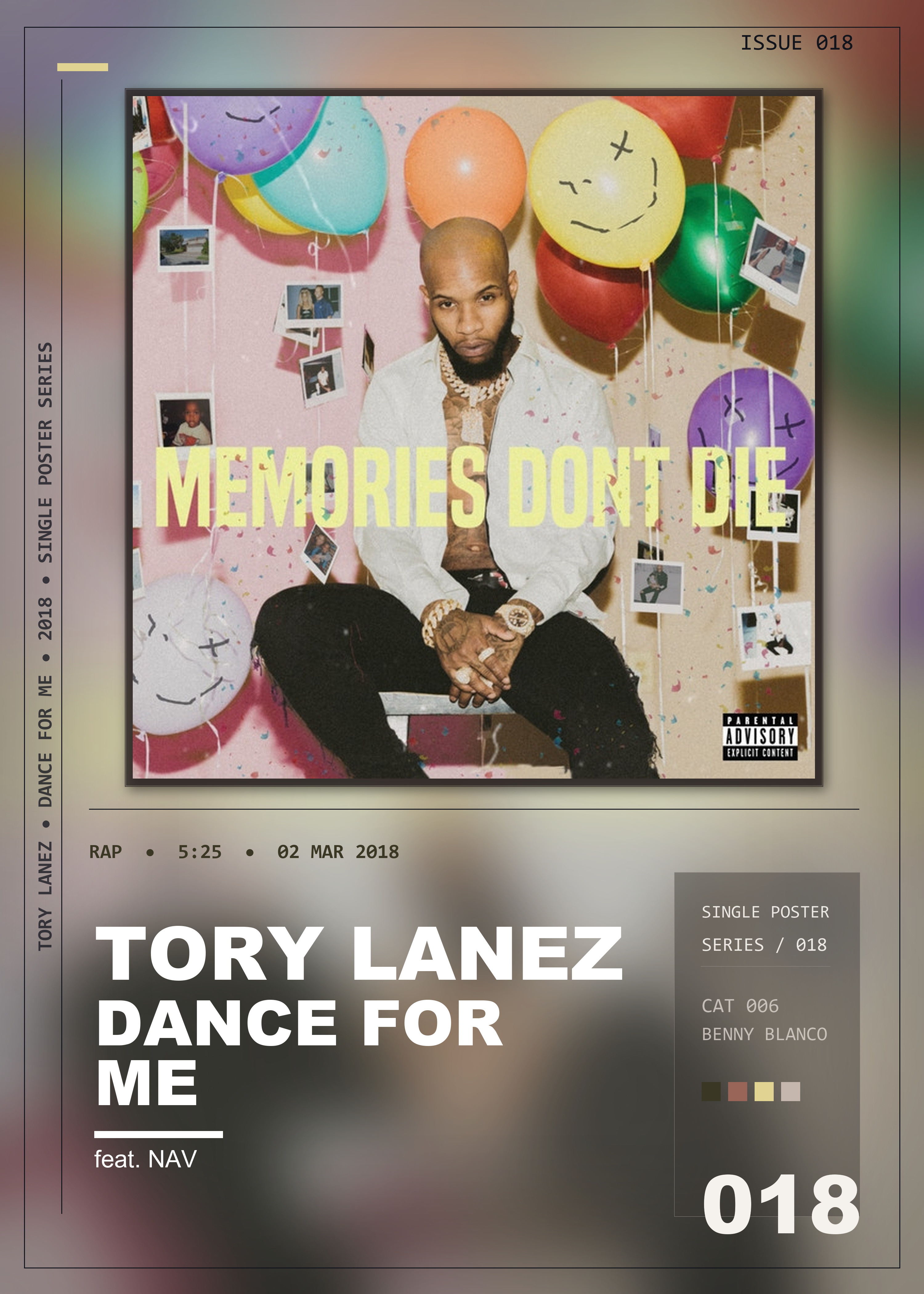 Music poster: Tory Lanez - Dance For Me feat NAV