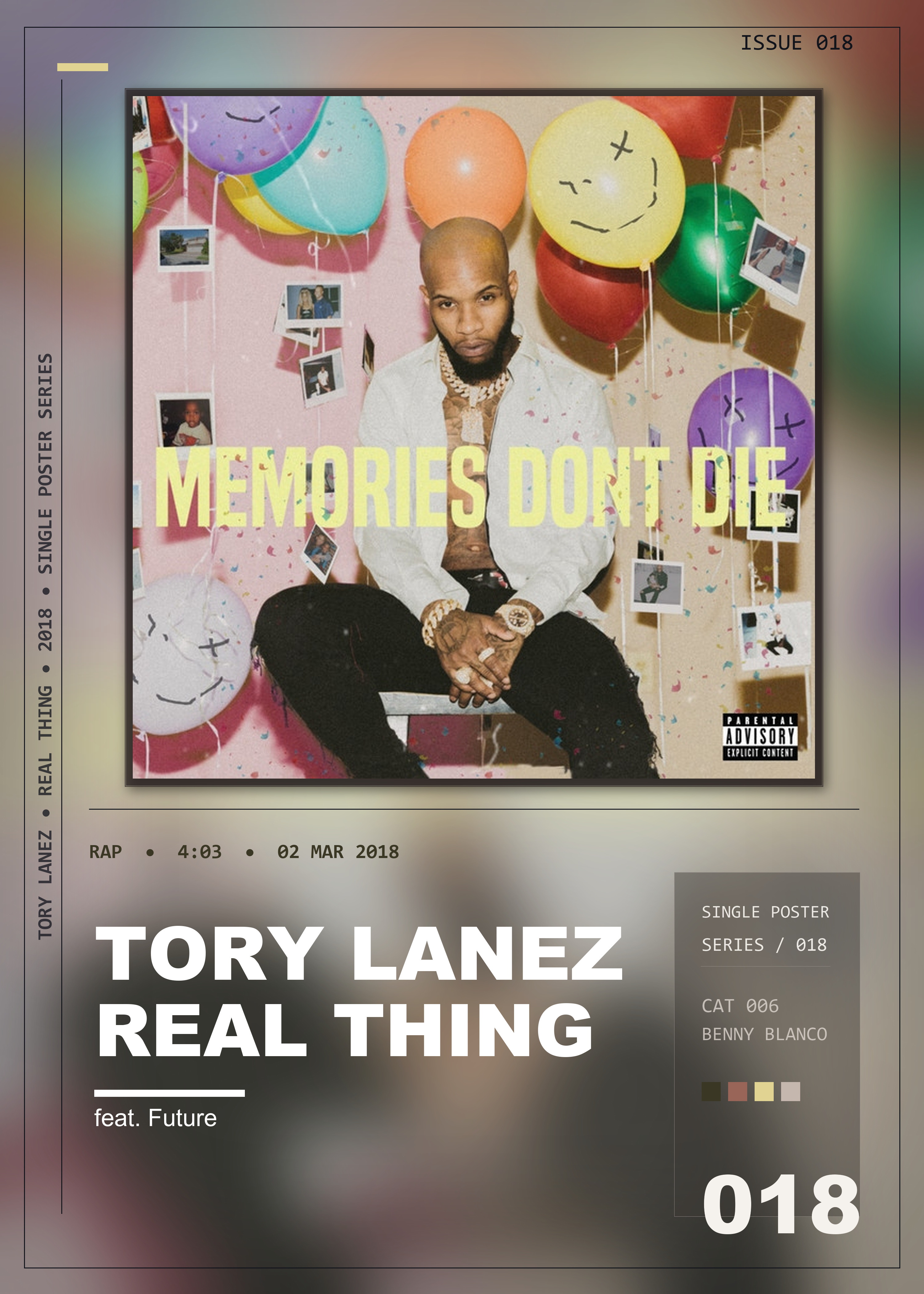 Music poster: Tory Lanez - Real Thing feat Future