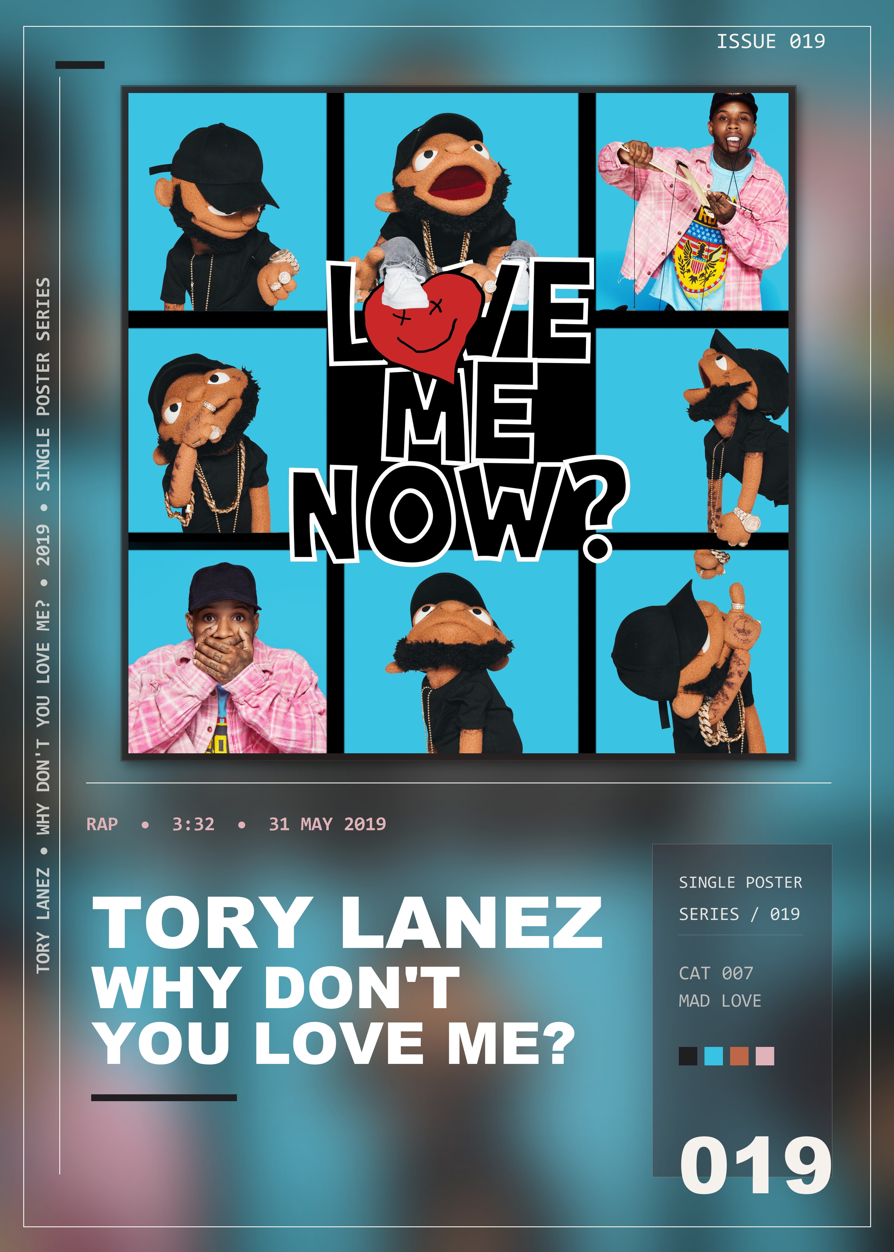 Music poster: Tory Lanez - Why DONT You LOVE me