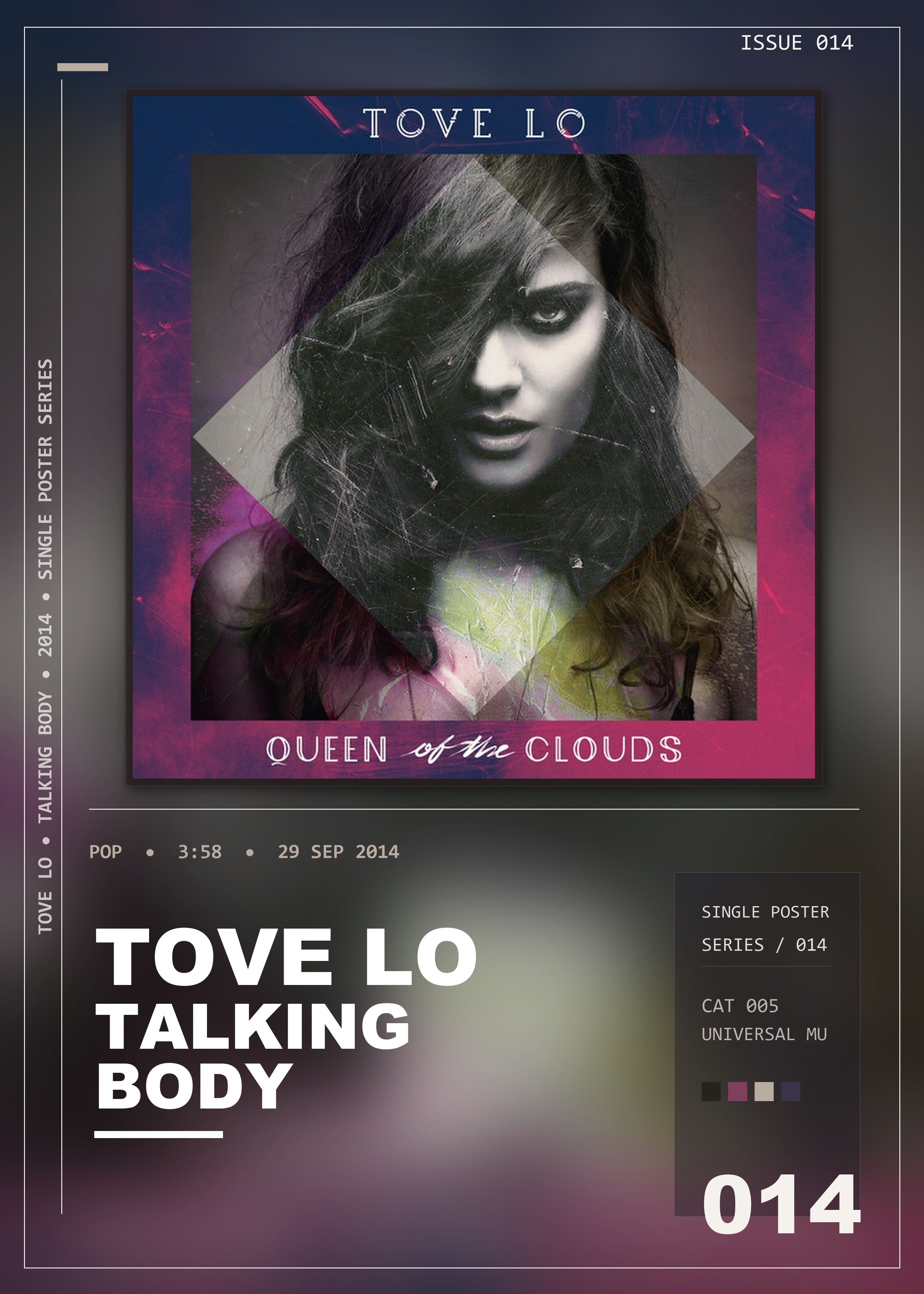 Music poster: Tove Lo - Talking Body