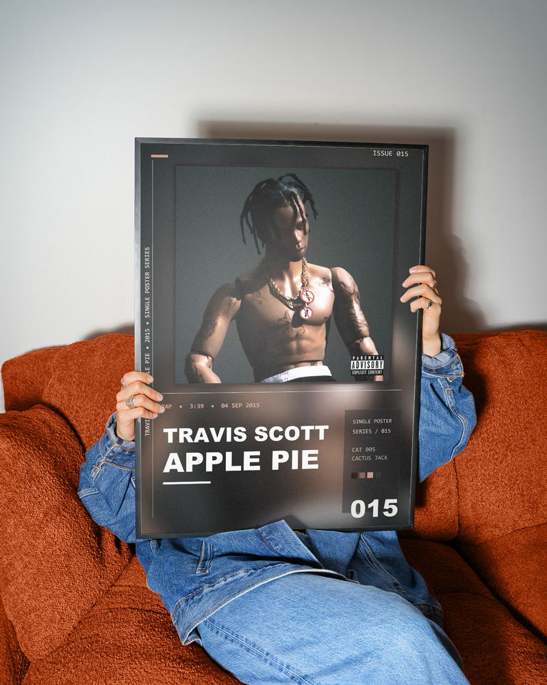 Music poster: Travis Scott - Apple Pie