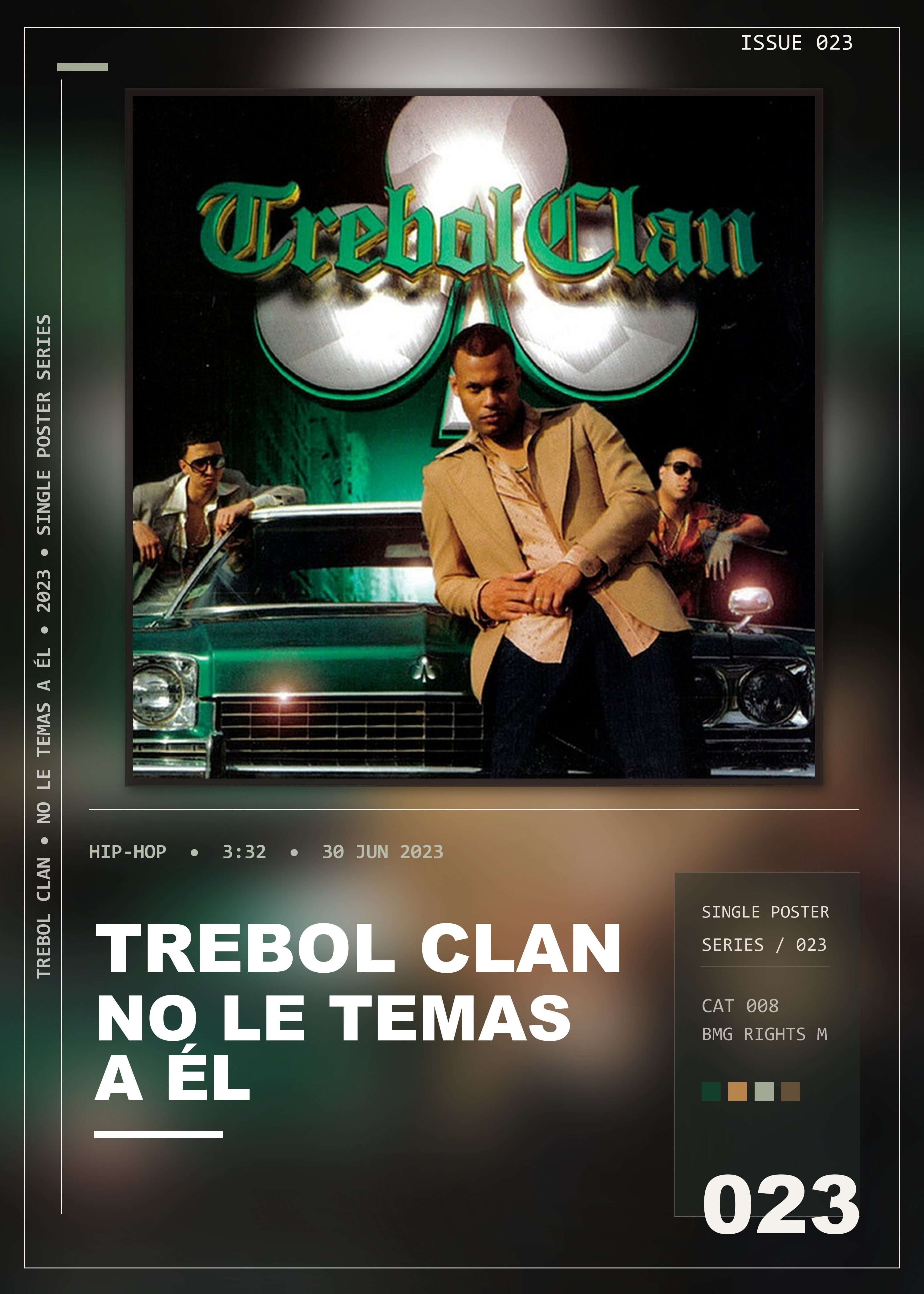 Music poster: Trebol Clan - No Le Temas A Él