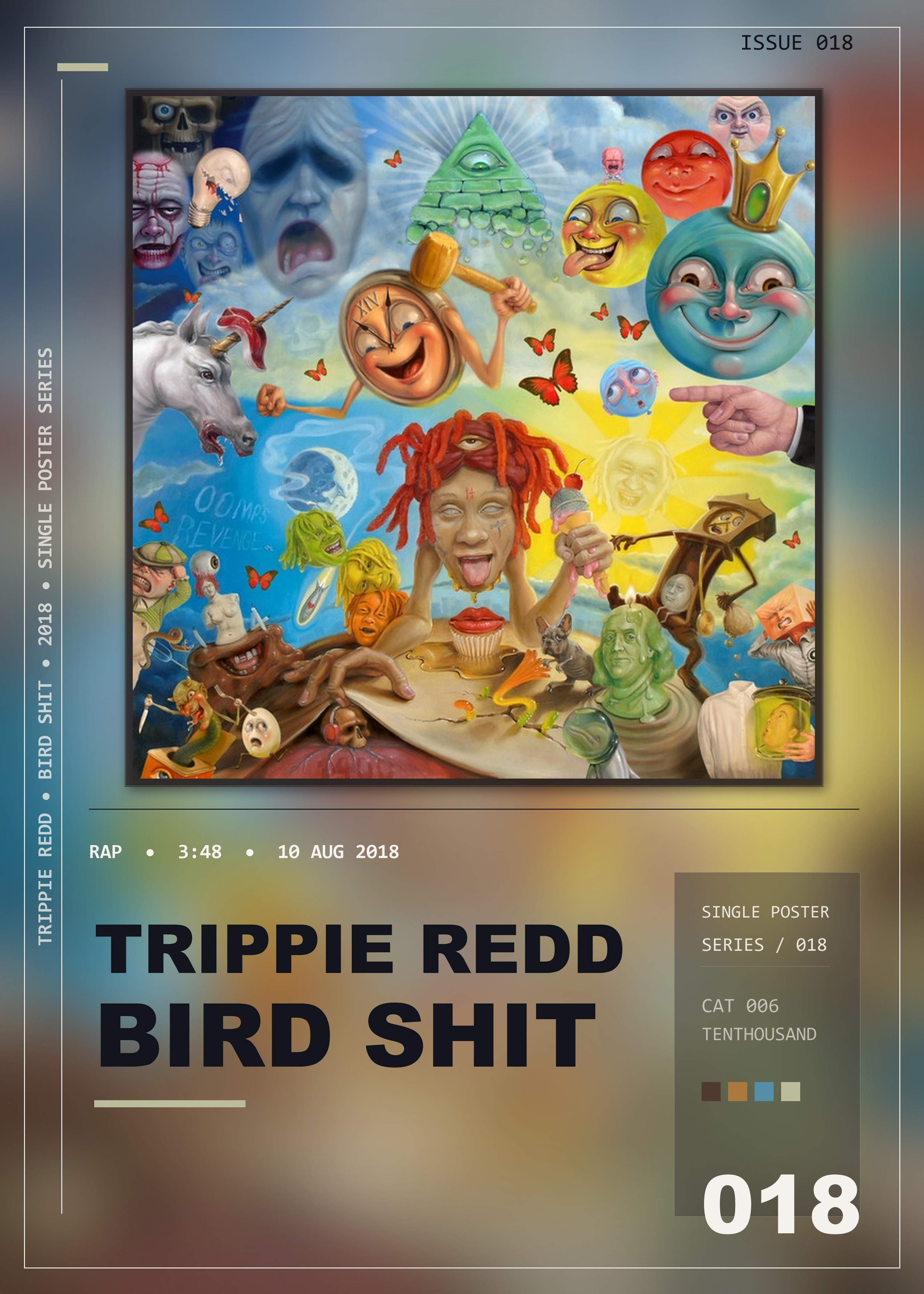 Music poster: Trippie Redd - Bird Shit