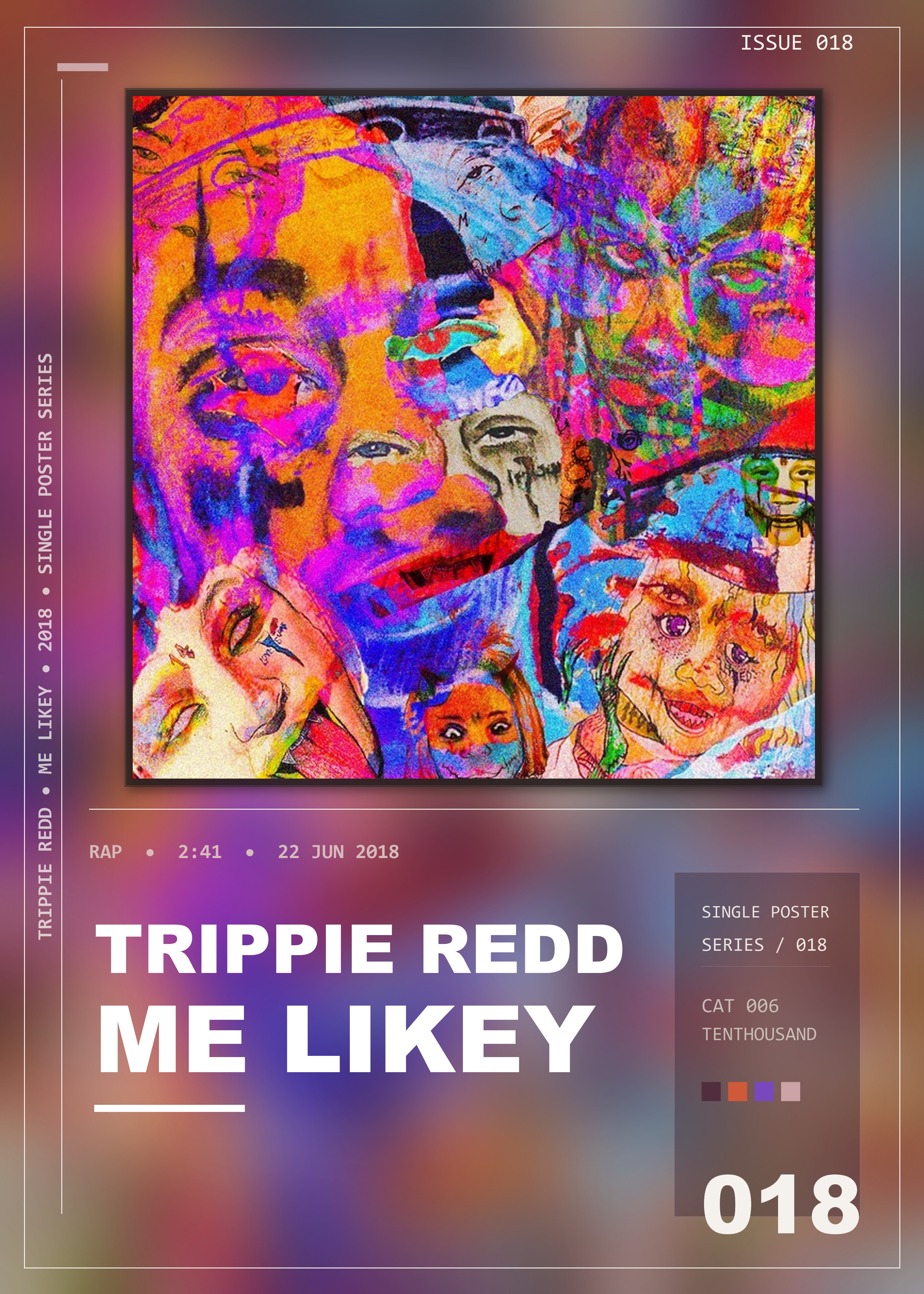 Music poster: Trippie Redd - Me Likey