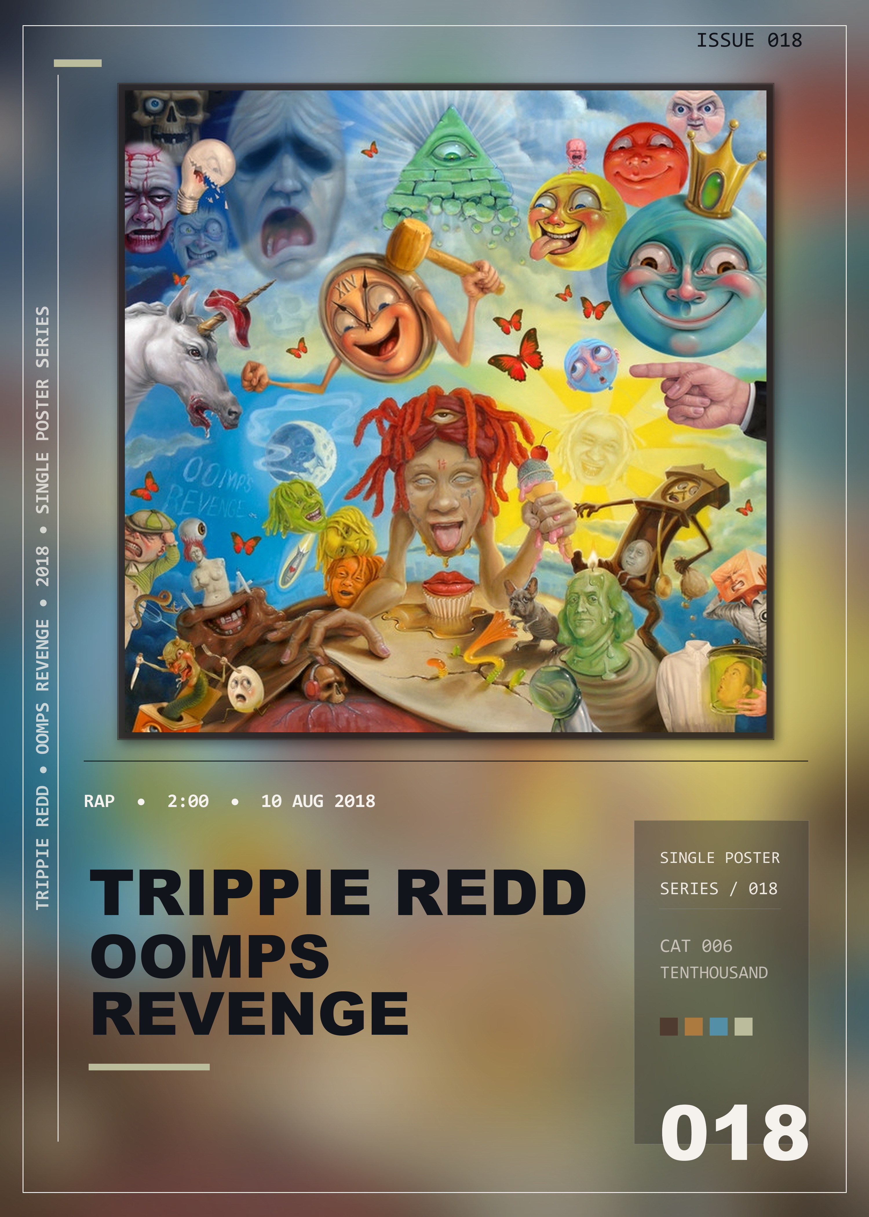 Music poster: Trippie Redd - Oomps Revenge