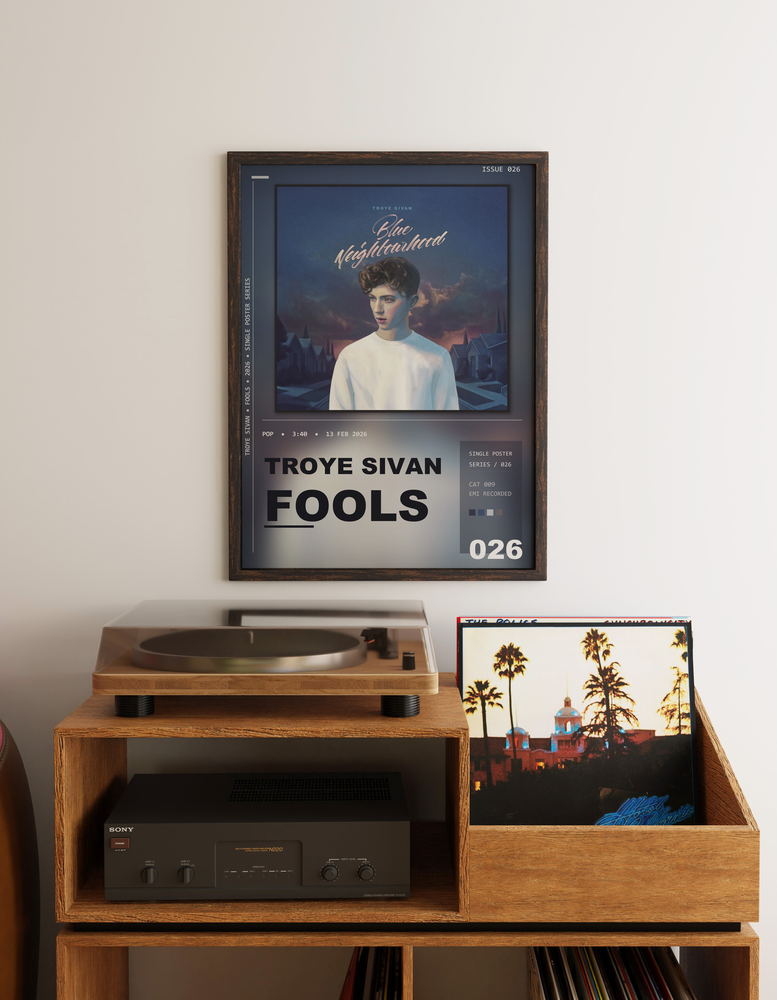 Music poster: Troye Sivan - FOOLS
