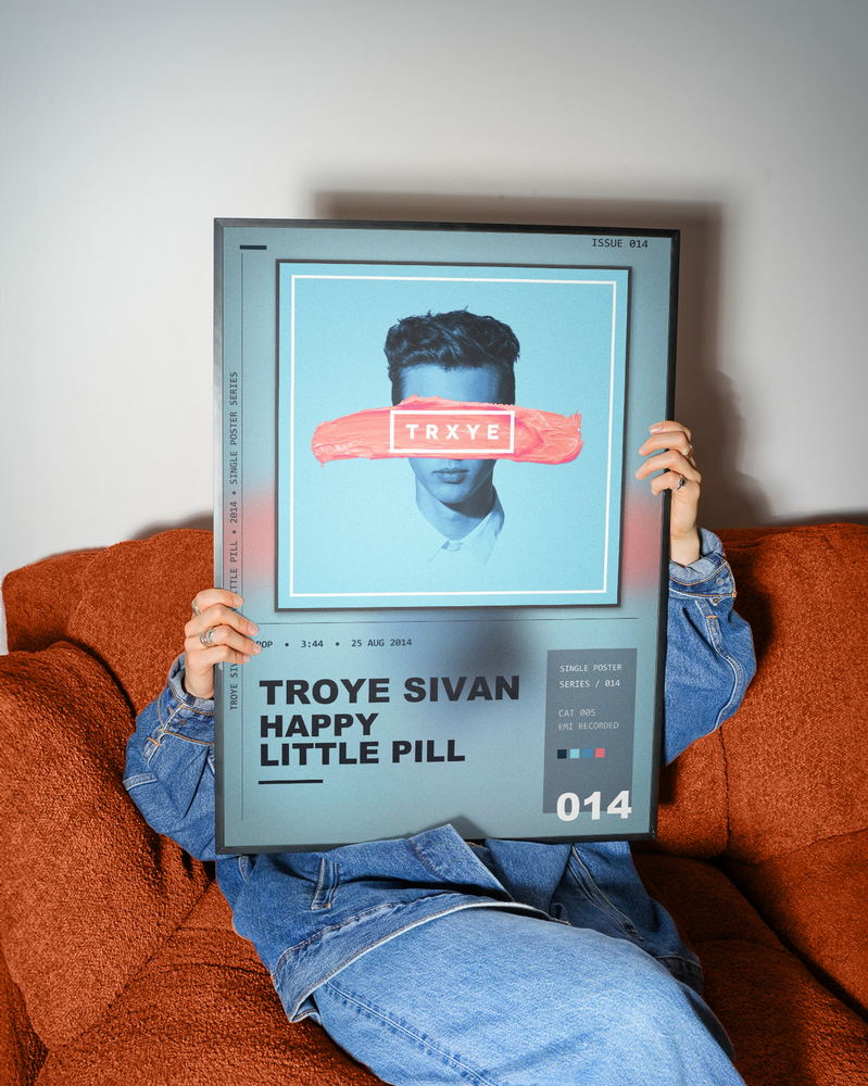 Music poster: Troye Sivan - Happy Little Pill