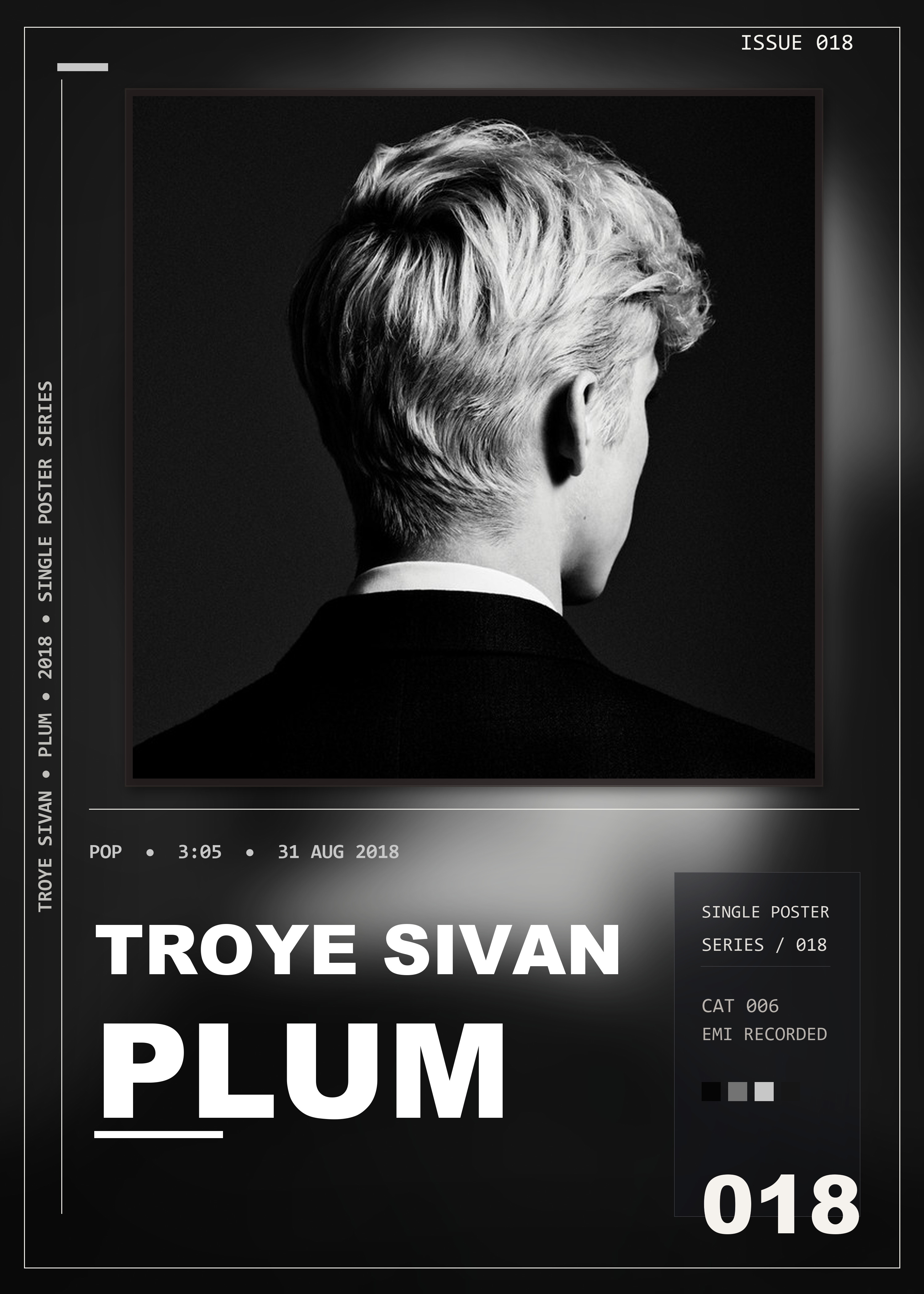 Music poster: Troye Sivan - Plum