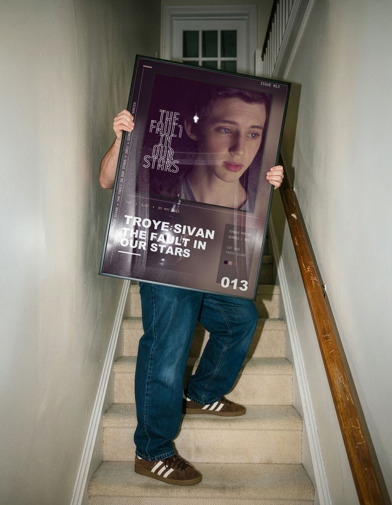 Music poster: Troye Sivan - The Fault in Our Stars