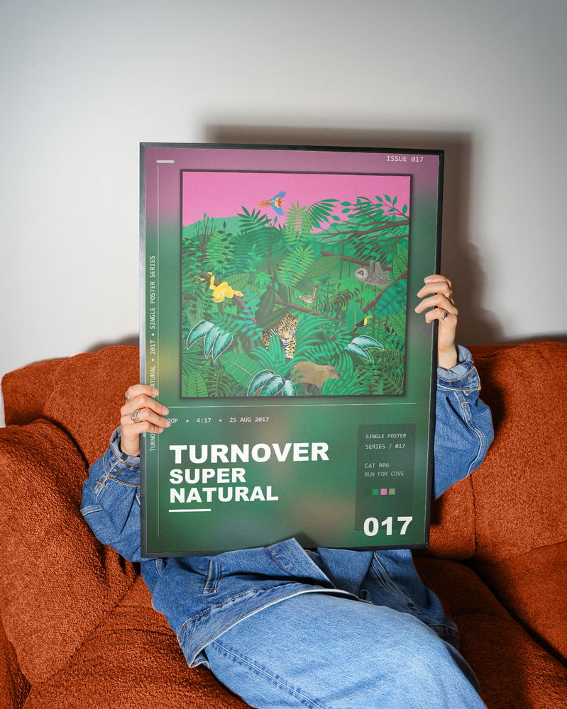 Music poster: Turnover - Super Natural